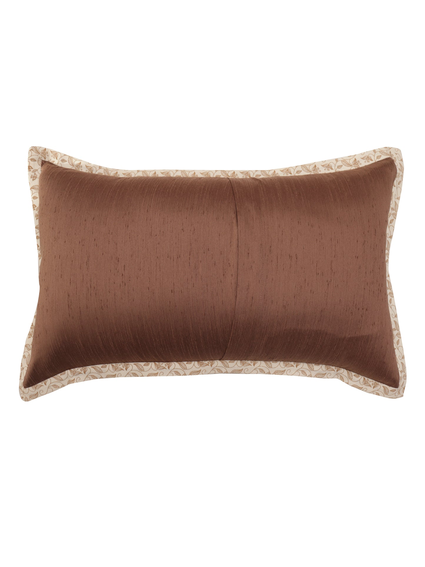 Bedcover With 2 Pilllow Sham Cotton Ployester Stripes Patchwork with Print Brown - 90" X 108", 17" X 27"