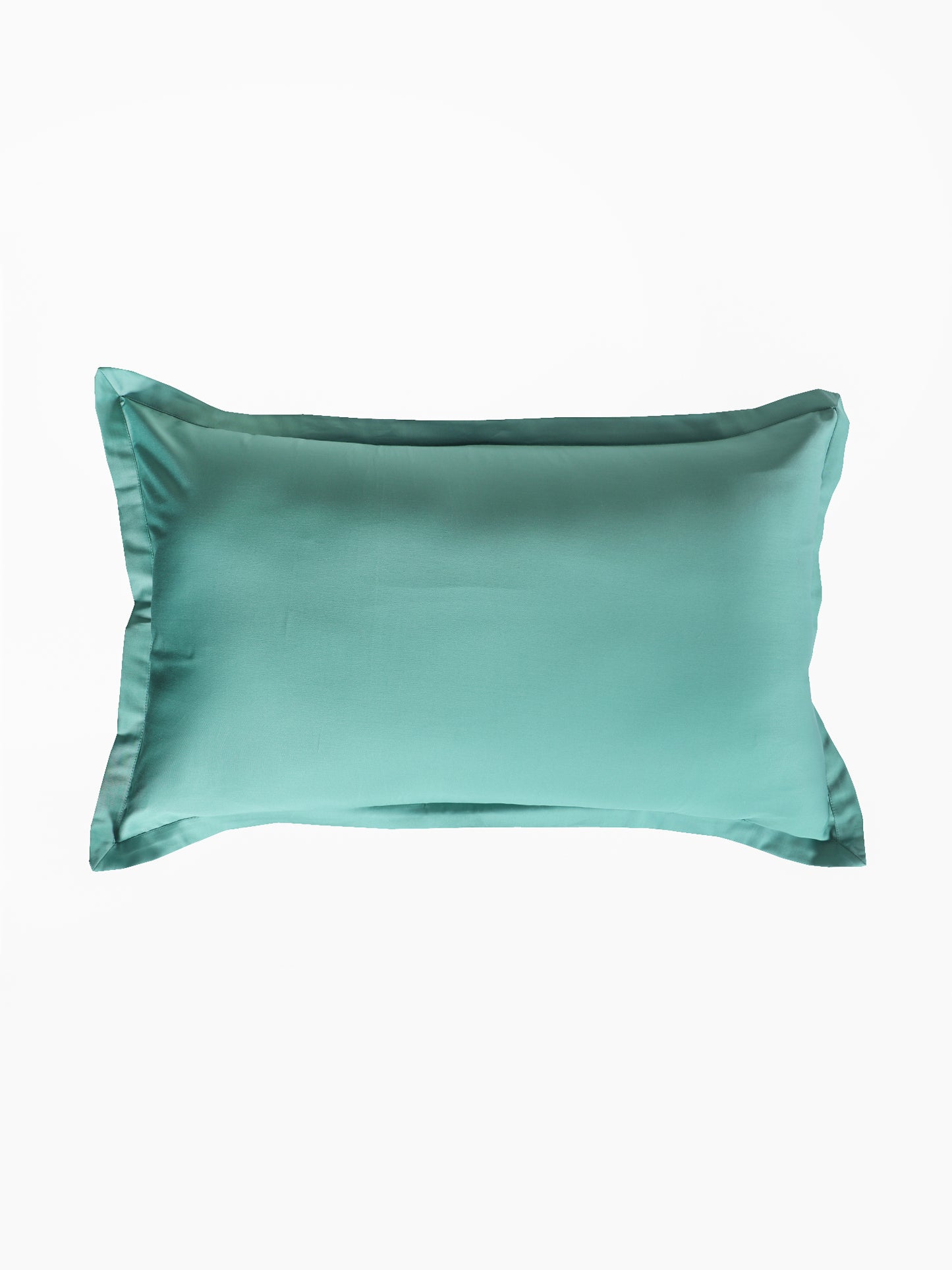 Bedsheet 100% Cotton 400TC for King Size Double Bed with Pillow Covers Green - Bedsheet 108x108inches, Pillow Covers 17x27inches