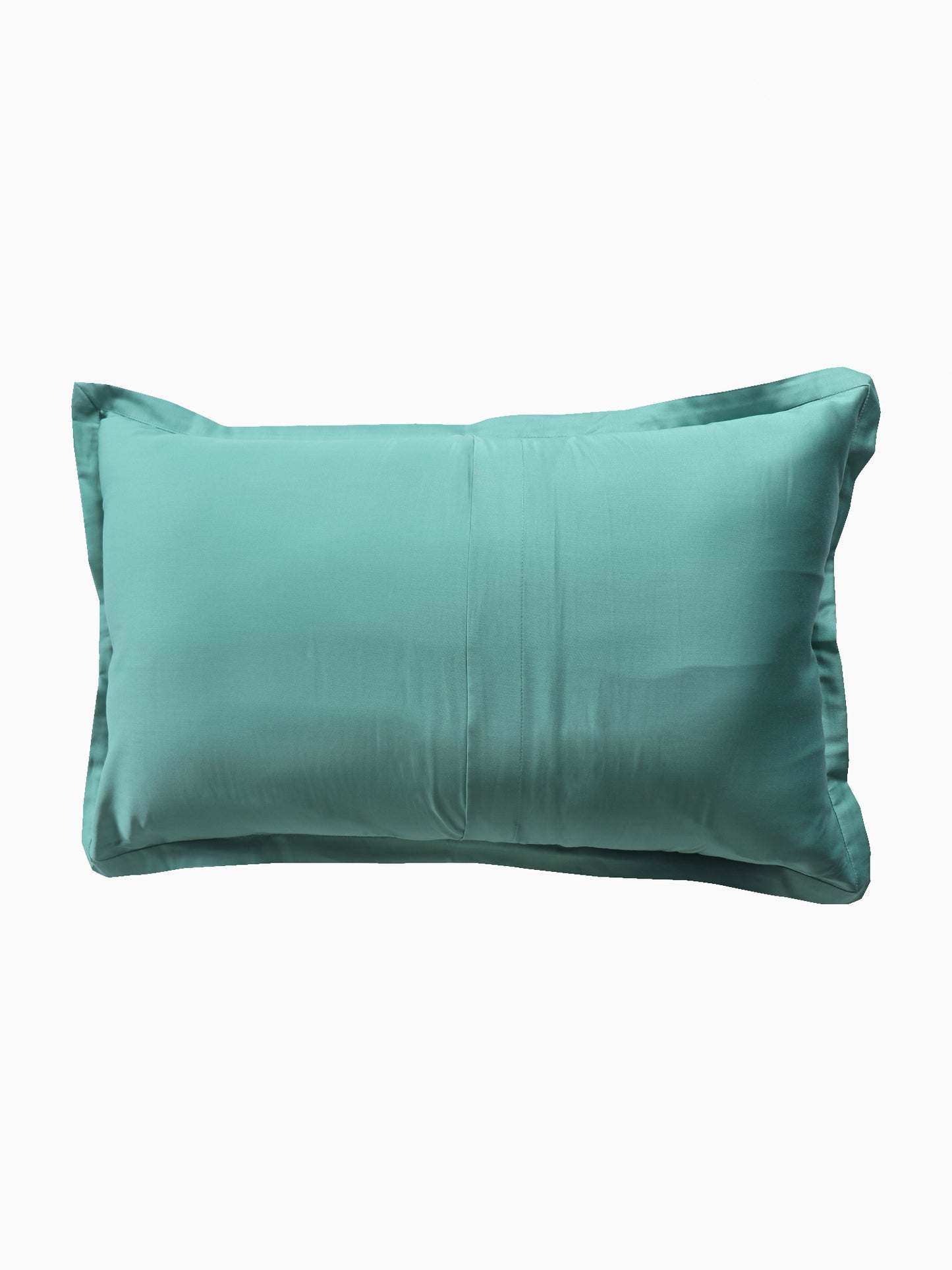 Bedsheet 100% Cotton 400TC for King Size Double Bed with Pillow Covers Green - Bedsheet 108x108inches, Pillow Covers 17x27inches