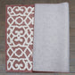 Carpet Hand Tufted 100% Woollen White Rose Trellis - 4ft X 6ft