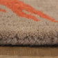 Carpet Hand Tufted 100% Woollen Floral Multi - 4 X 6 Feet