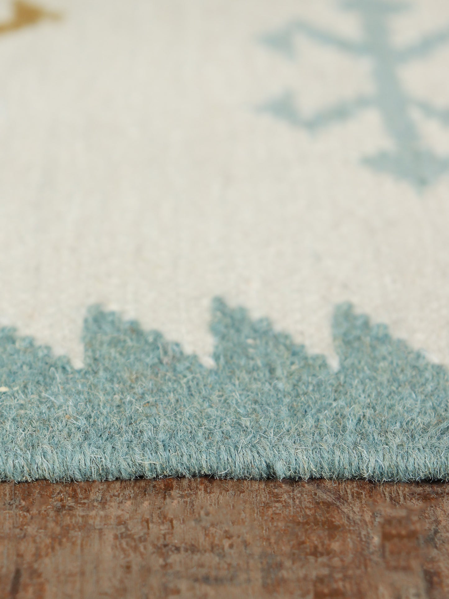 Dhurrie Handwoven Wollen for Floor, Living Room & Bedroom | Multicolor - 3x5 feet