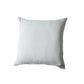 Cushion Cover (Euroshams) for Sofa, Bed Cotton Blend | Self Textured | Off White - 24x24in(61x61cm) (Pack of 1)