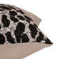 Cushion Cover Poly Canvas Quilted with Animal Print Grey - 12X20