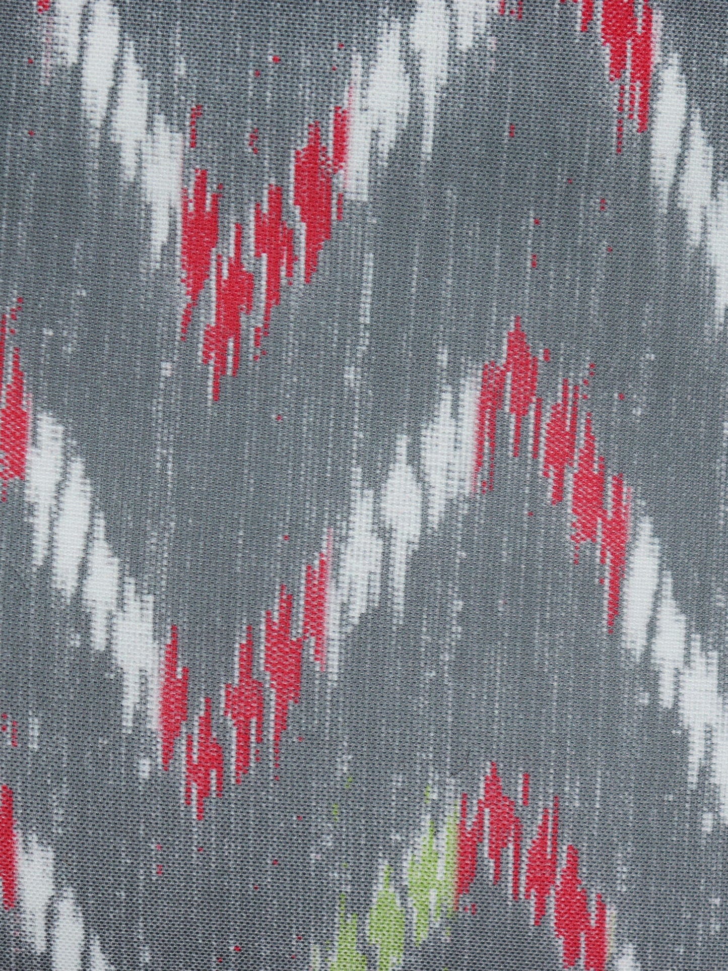 ZEBA World Reversible Eurosham Square Cushion Cover for Sofa, Bed (Hidden Zipper) | Chevron Print and Pintuk at Back - Polycanvas | Grey - 20x20in(50x50cm) (Pack of 1)