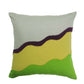 Cushion Cover Cotton Blend Digital print With Embroidered Multi - 18"X18"