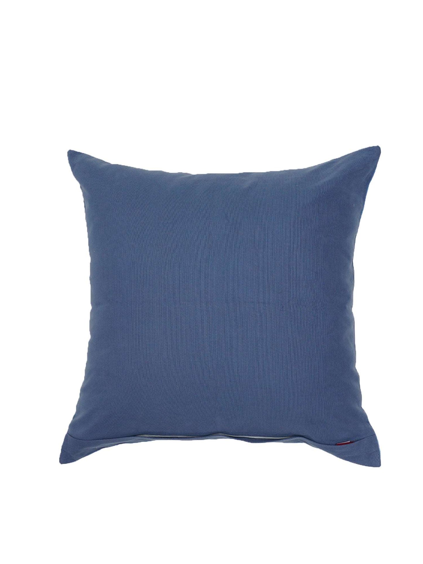 Cushion Cover Poly Canvas Digital Print Blue - 24"X24"
