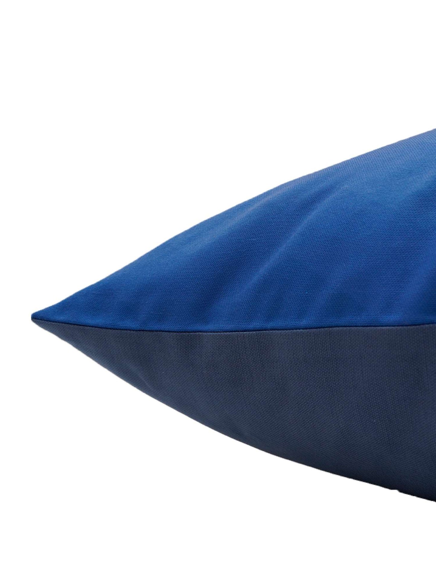 Cushion Cover Poly Canvas Digital Print Blue - 24"X24"