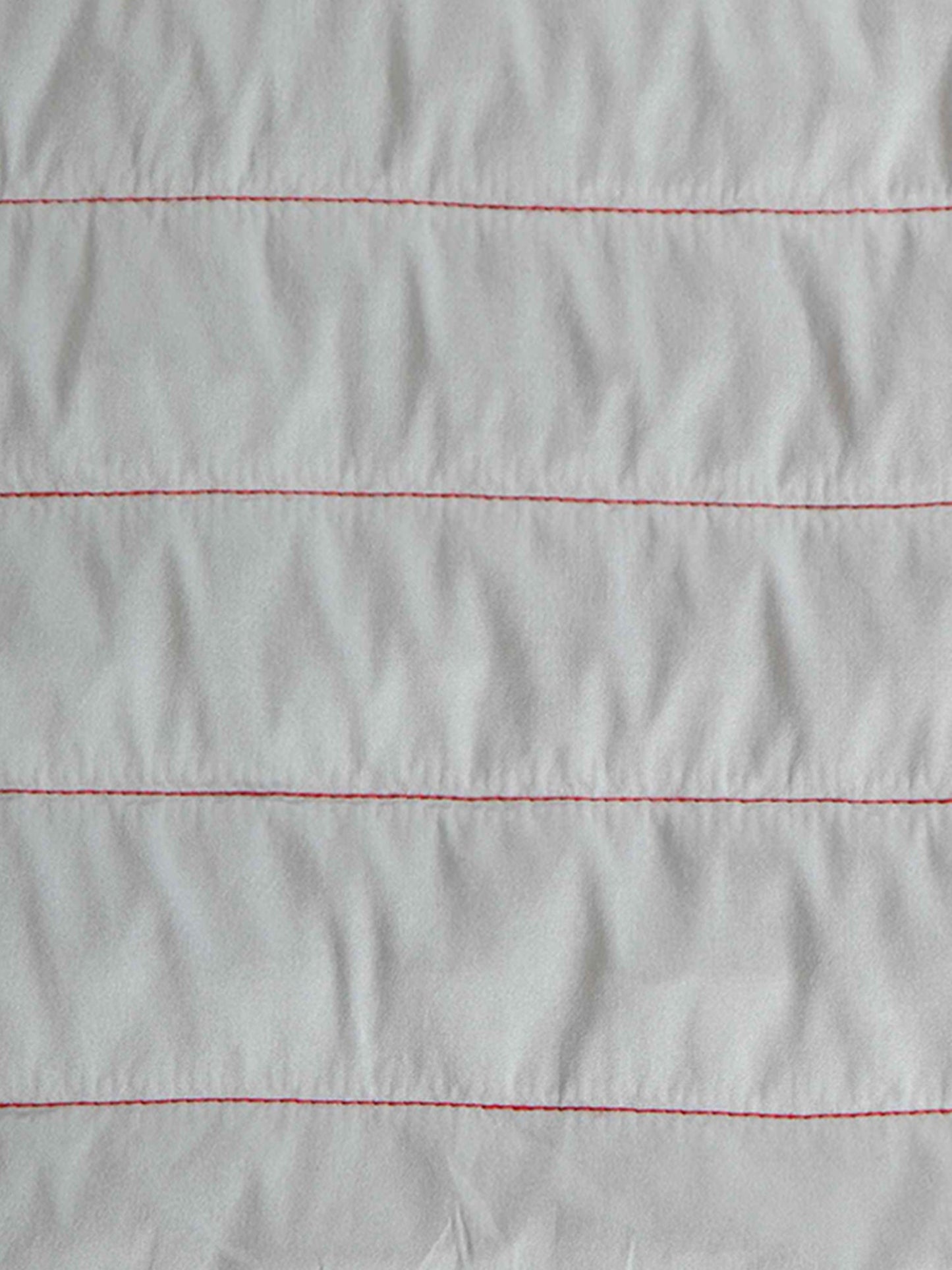 Quilt with 2 Pillow Shams Decorative Polyester Self Textured Reversible Red/Grey - (90" X 108" ; Pillow - 17" X 27")