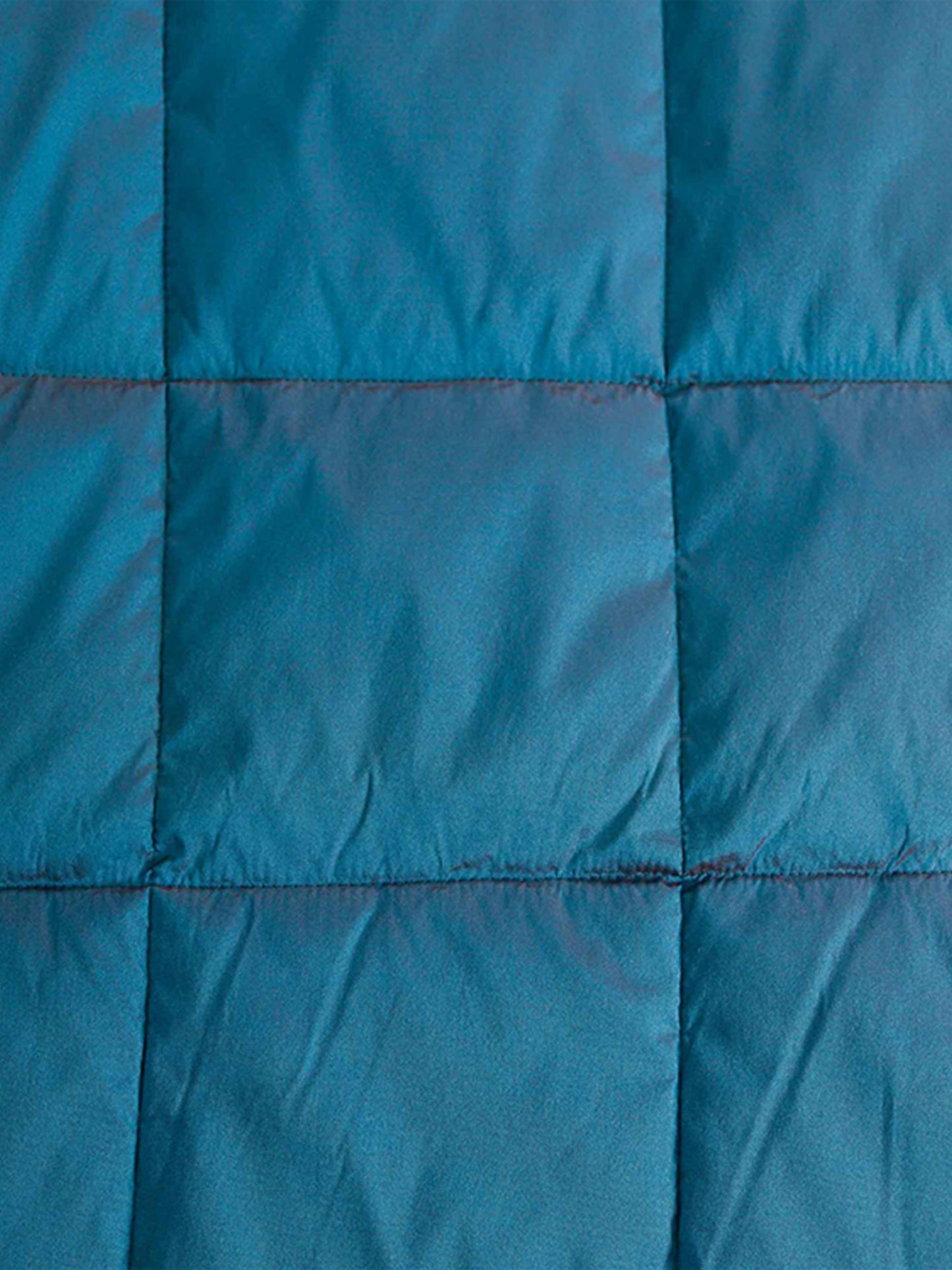 Quilt with 2 Pillow Shams Decorative Polyester Reverisble Teal - (90" X 108" ; Pillow - 17" X 27")