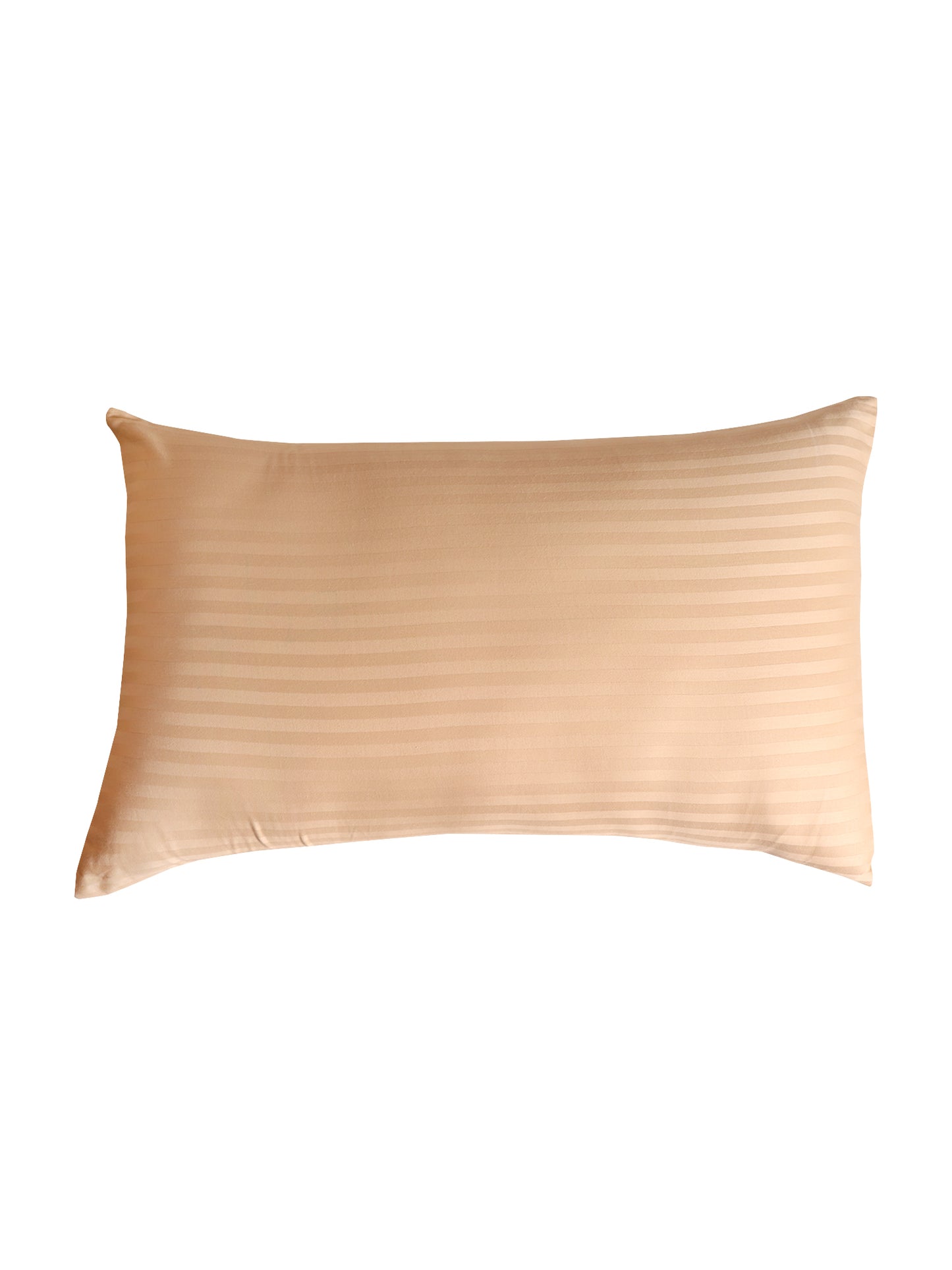 Reversible Qulit with Lines Cotton 300TC Gold - 90" X 108", 17" X 27"