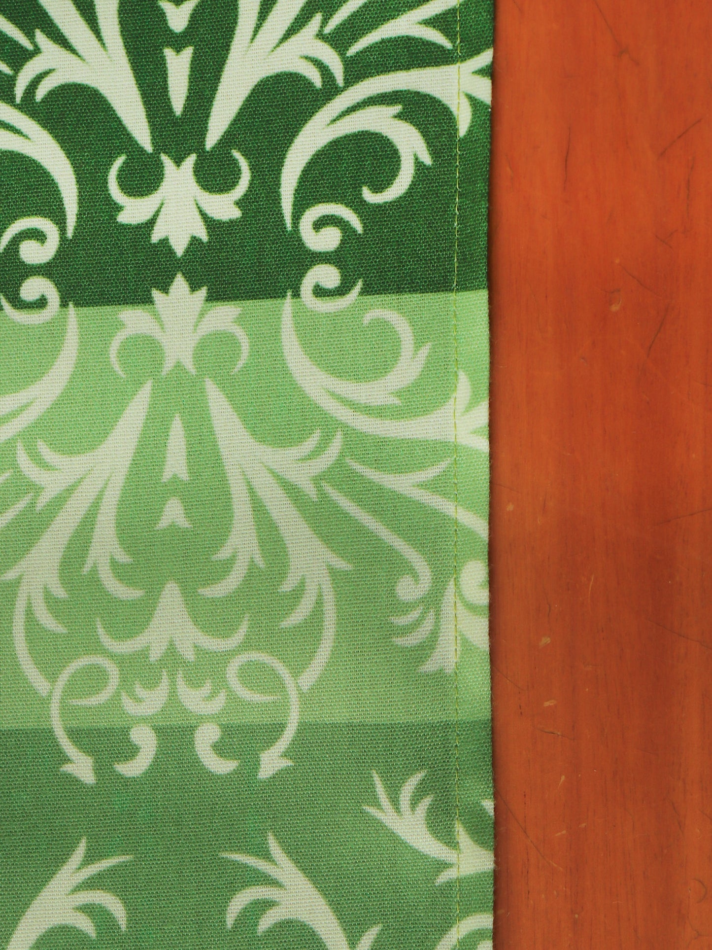 Table Runner Digital print Green - 12" X 84"
