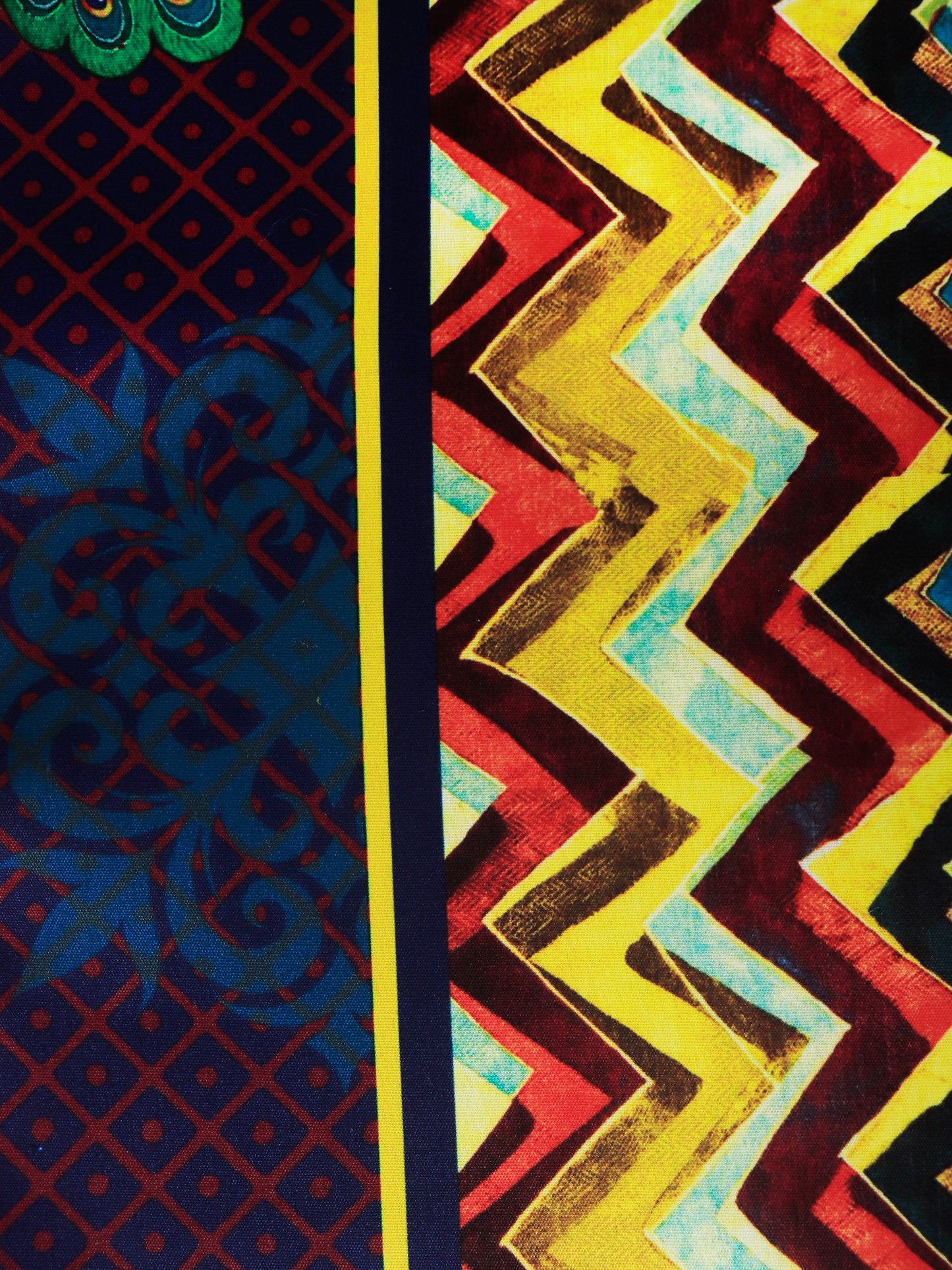Table Runner Digital print Green - 12" X 84"