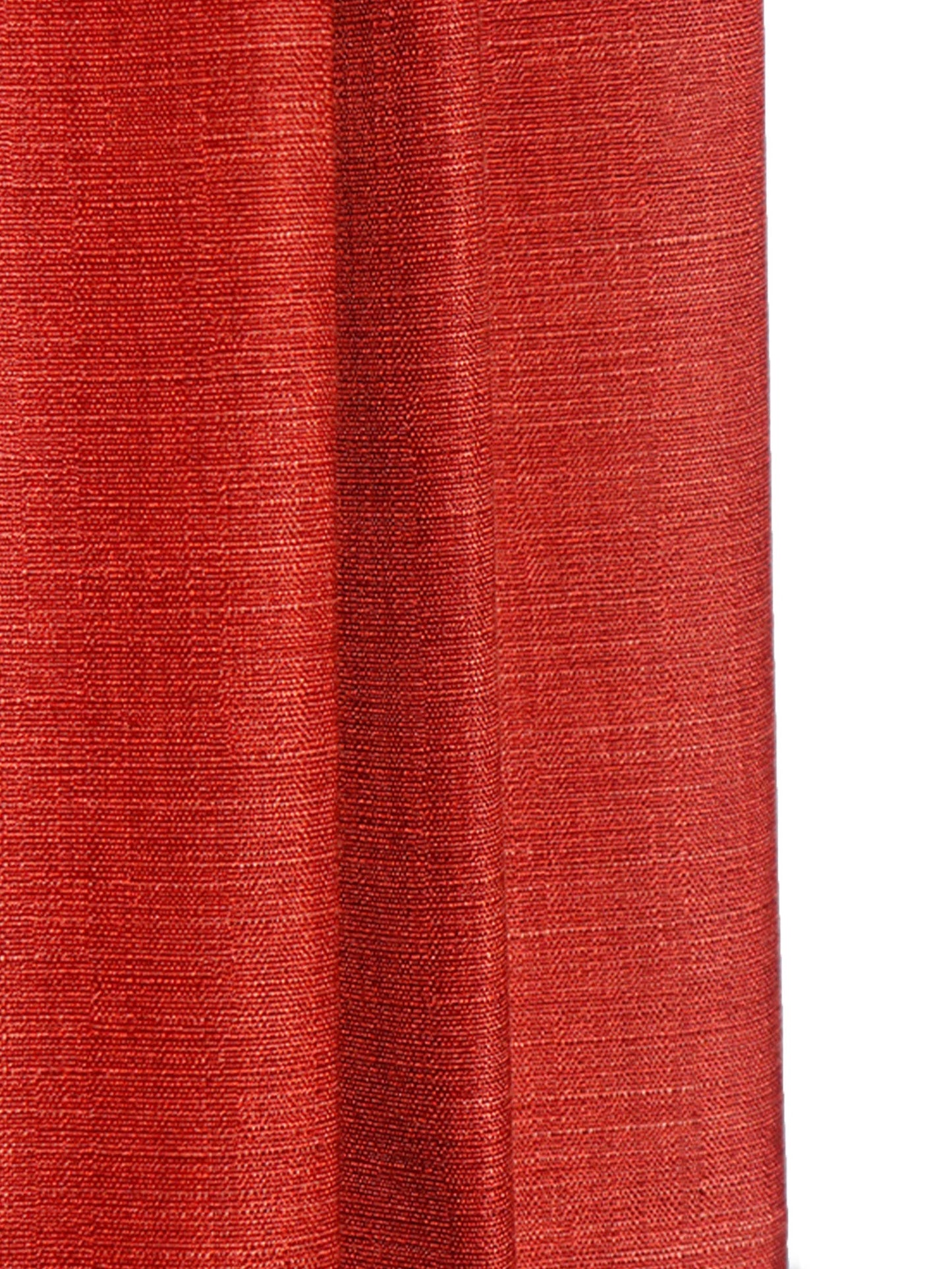 Door Curtain 100% Polyester Solid Rust - 54" X 84"