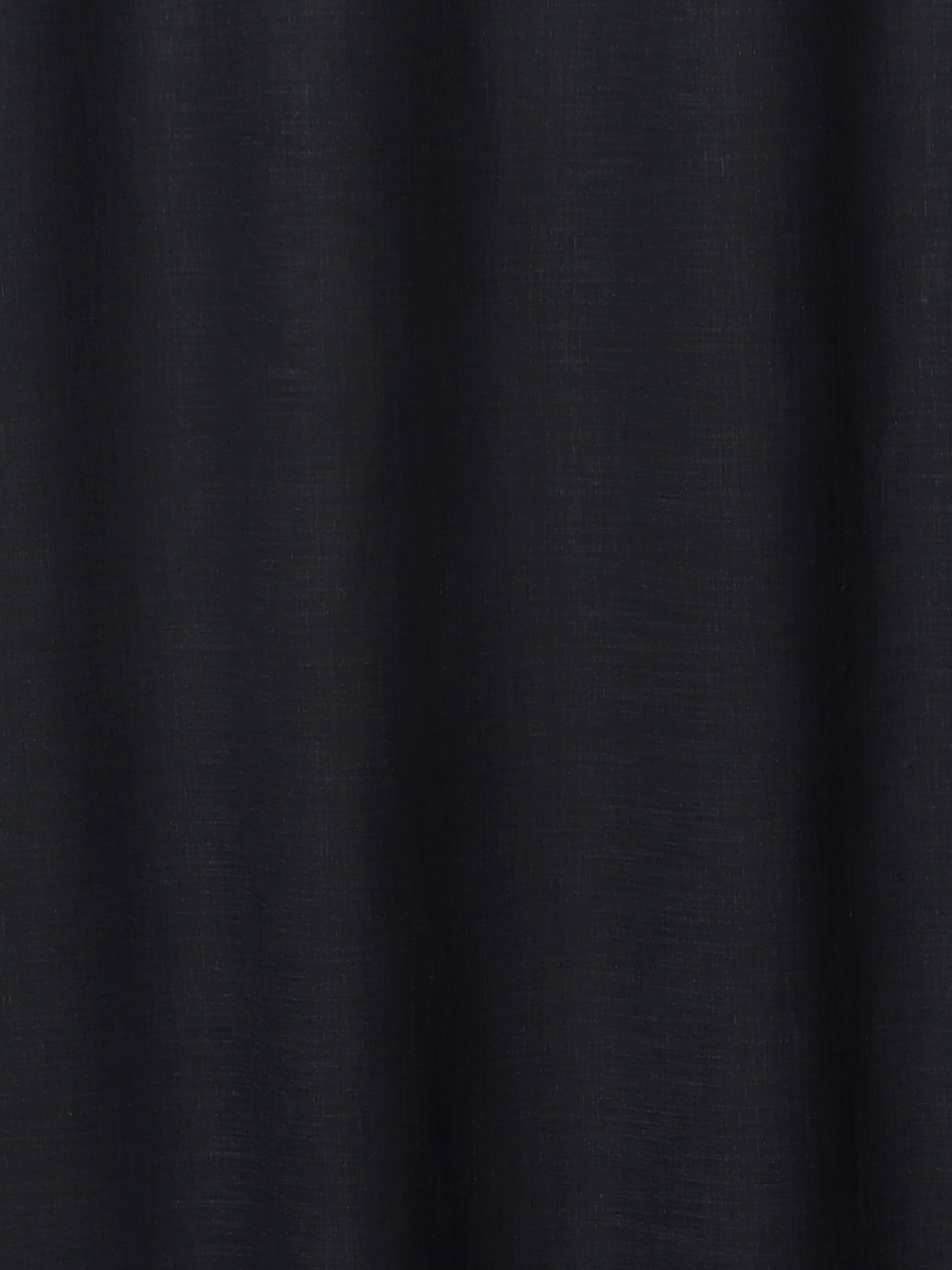 closeup of dark grey window curtain with eyelet - 50x60 inch