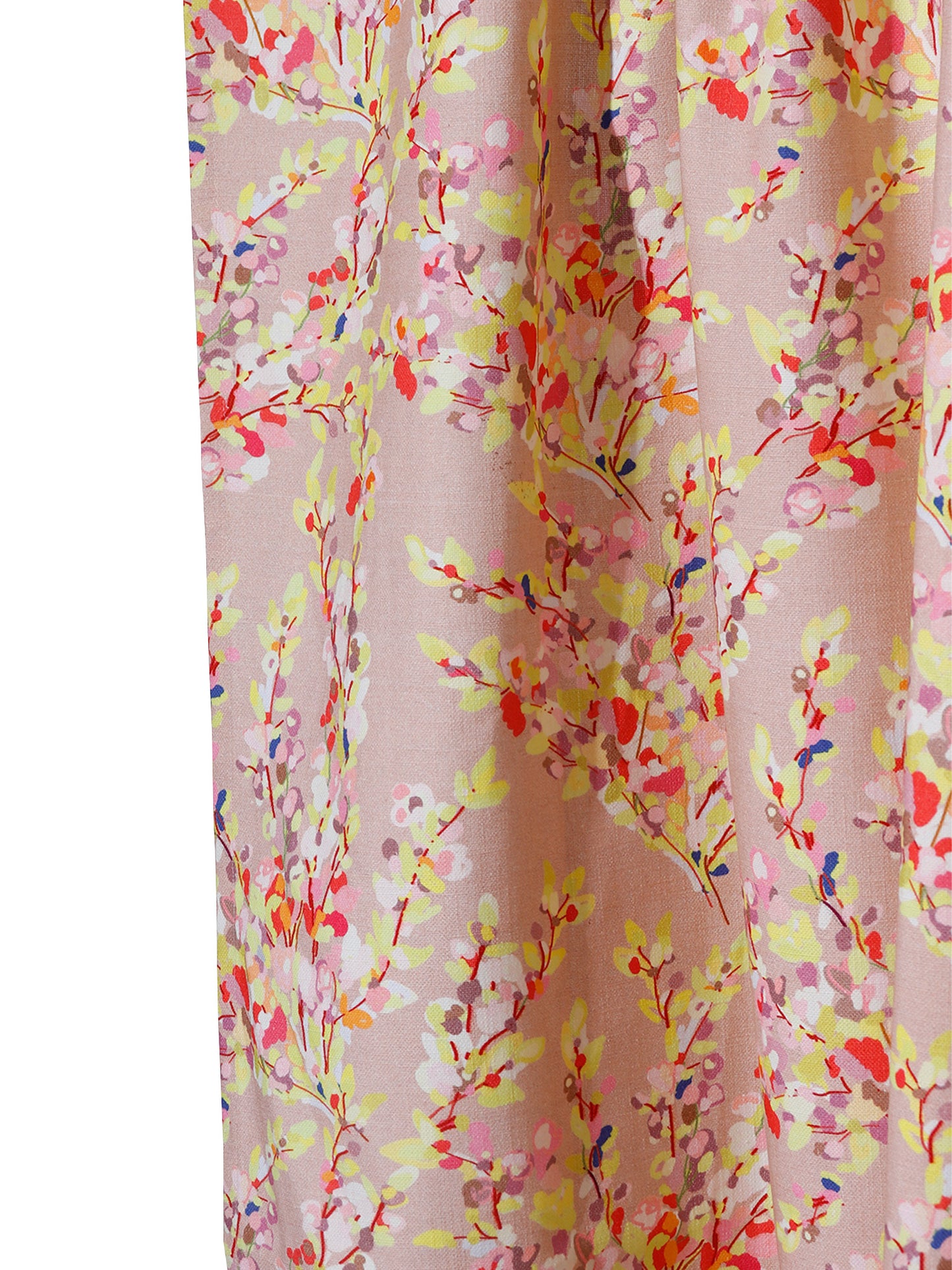 Door Curtain Cotton Blend Floral Digital Print Multi - 50" X 84"