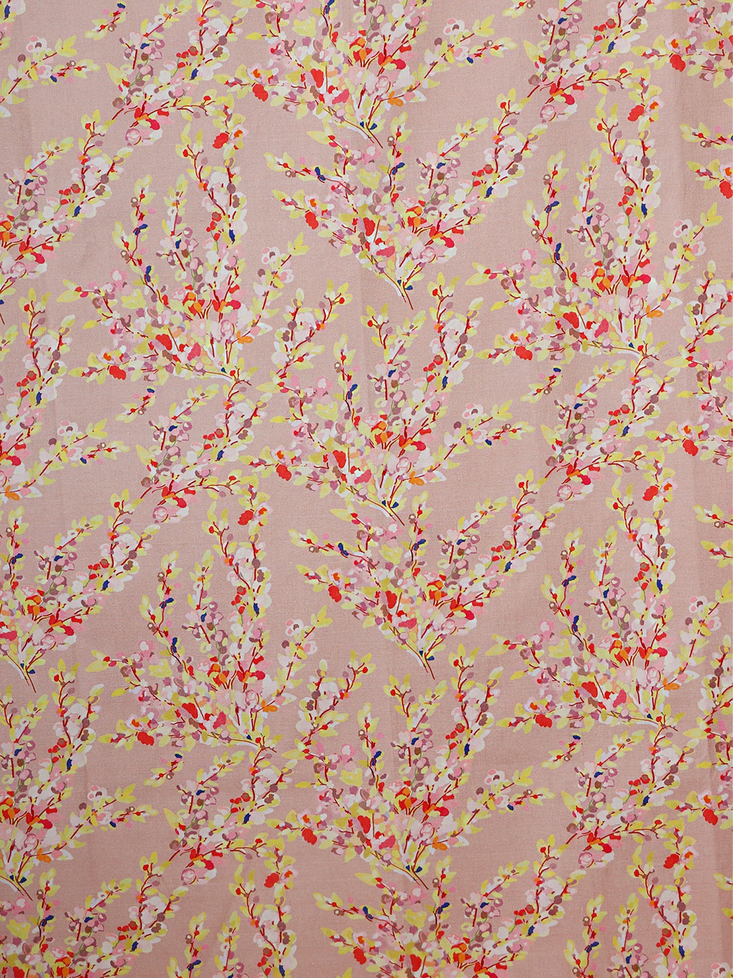 Door Curtain Cotton Blend Floral Digital Print Multi - 50" X 84"