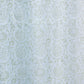 Sheer Curtain Semi Transparent Floral Block print Rod Pocket Off white - 52" X 90"