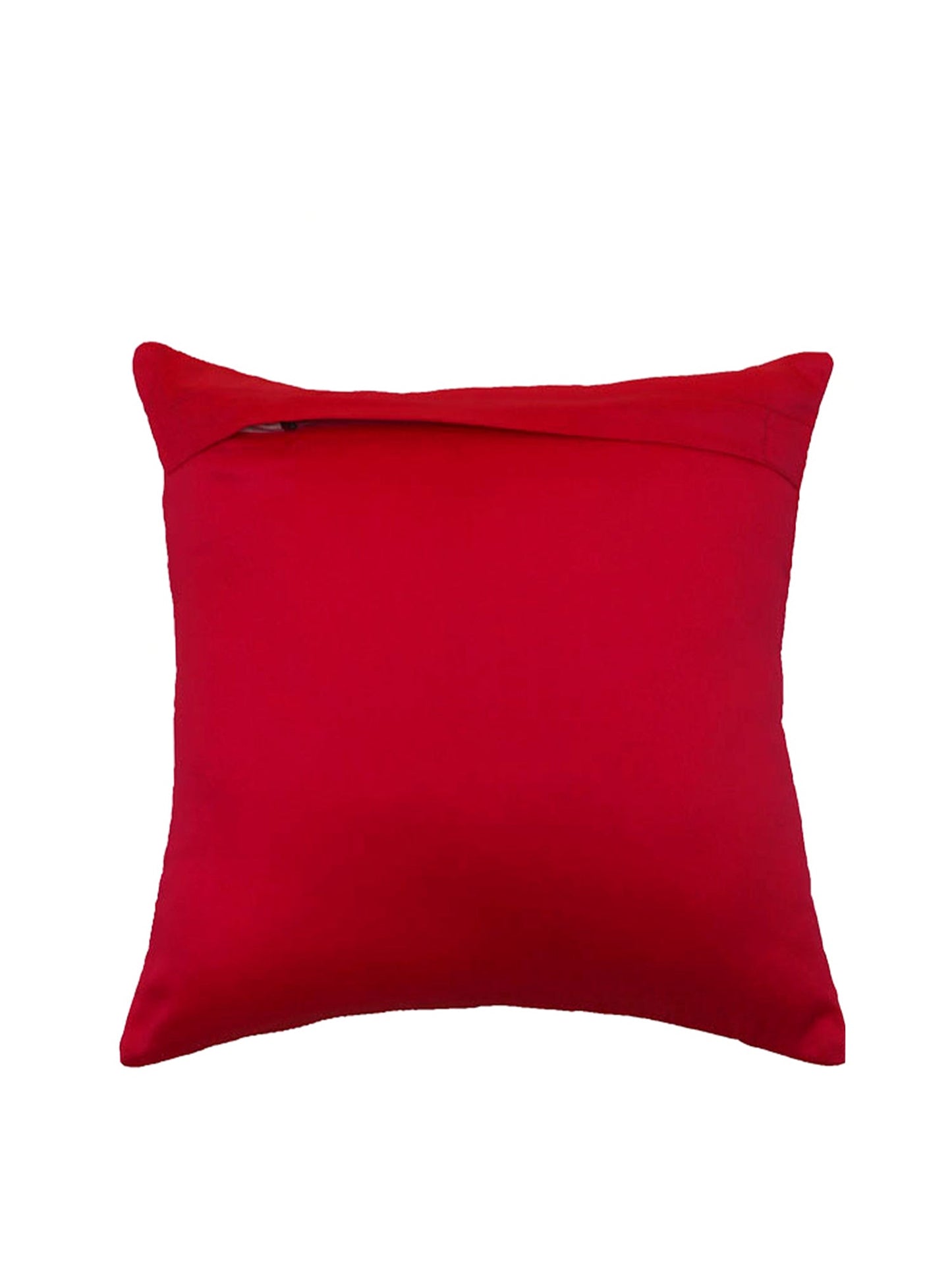 Cushion Cover 100% Polyester Polyester Pink Quilted Cushion Cover, 12"X12"