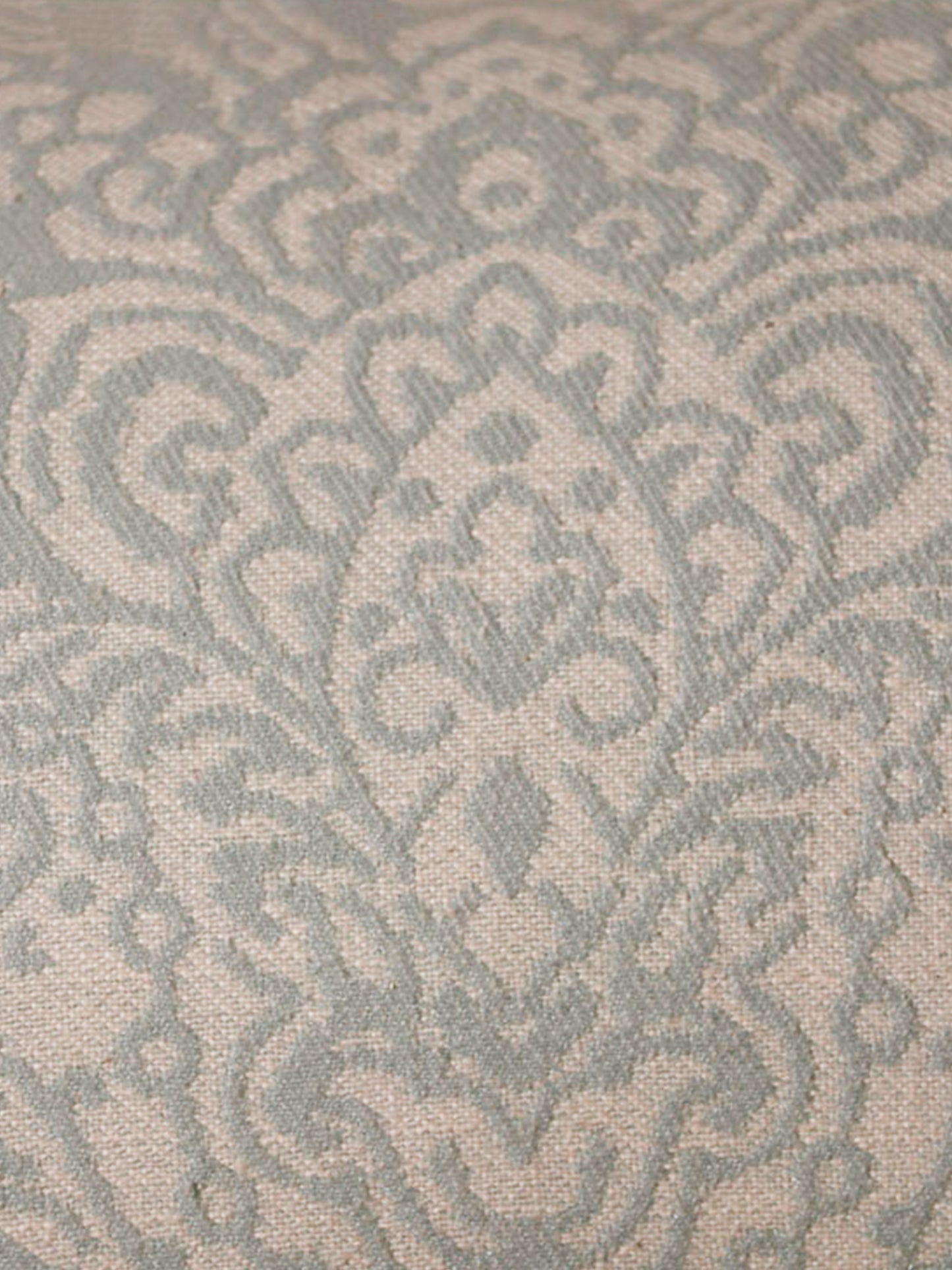 Cushion Cover Solid Textured Jacquard White 12"X 22"