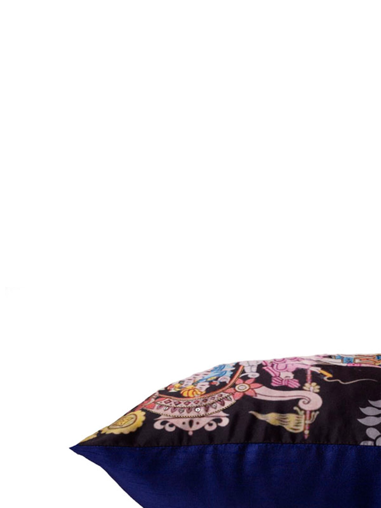 Cushion Cover Mughal Printed Multi - 16"X16"