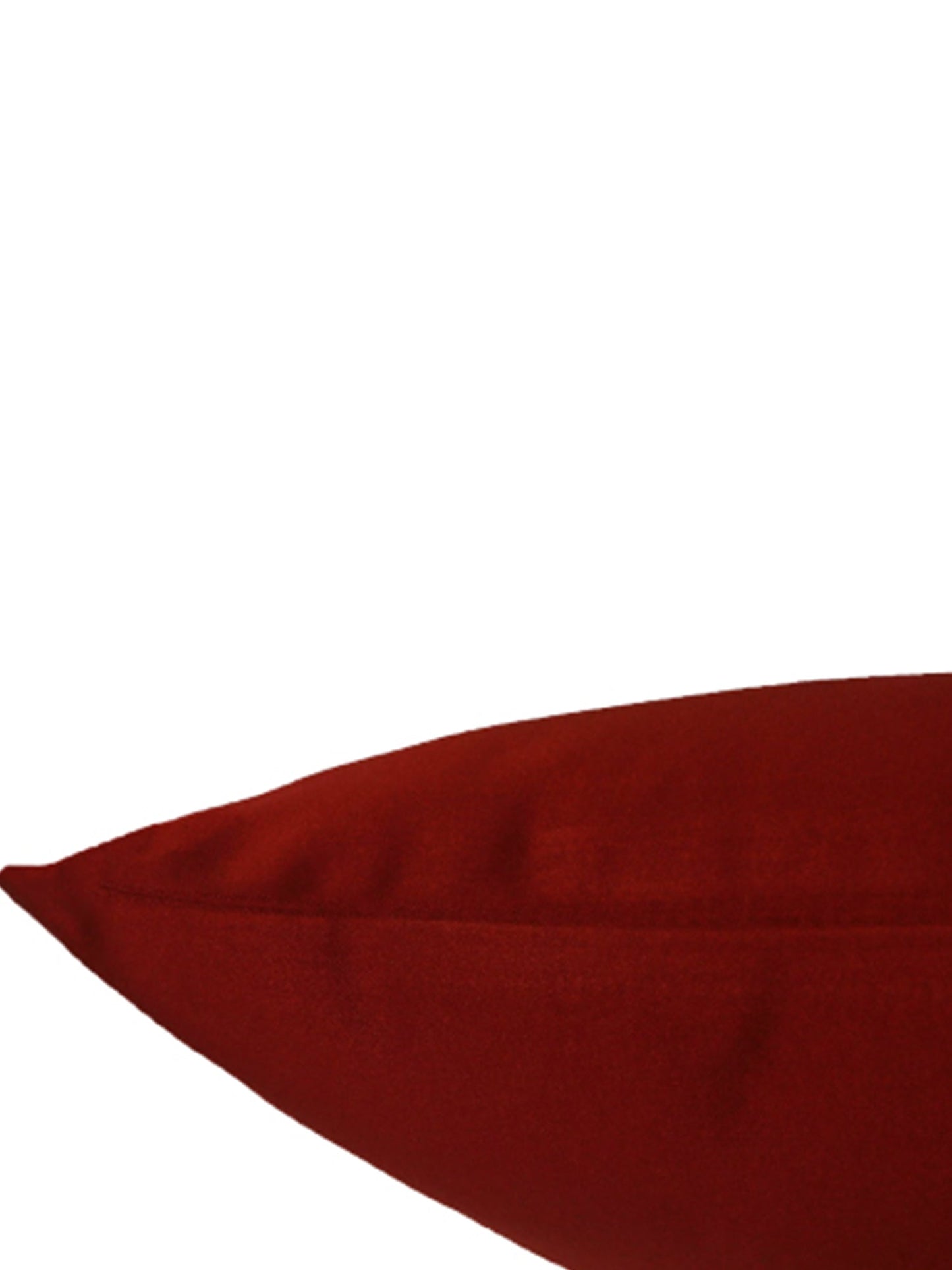 Cushion Cover 100% Polyester Solid Rust 12"X 12"