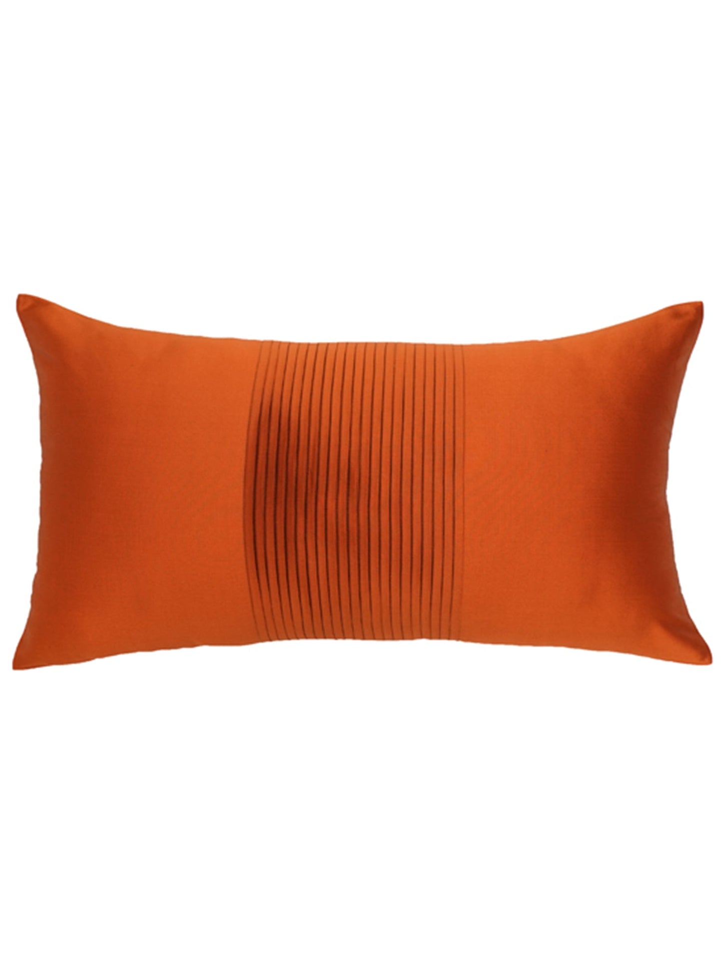 Cushion Cover Polyester Rust - 12" X 22"