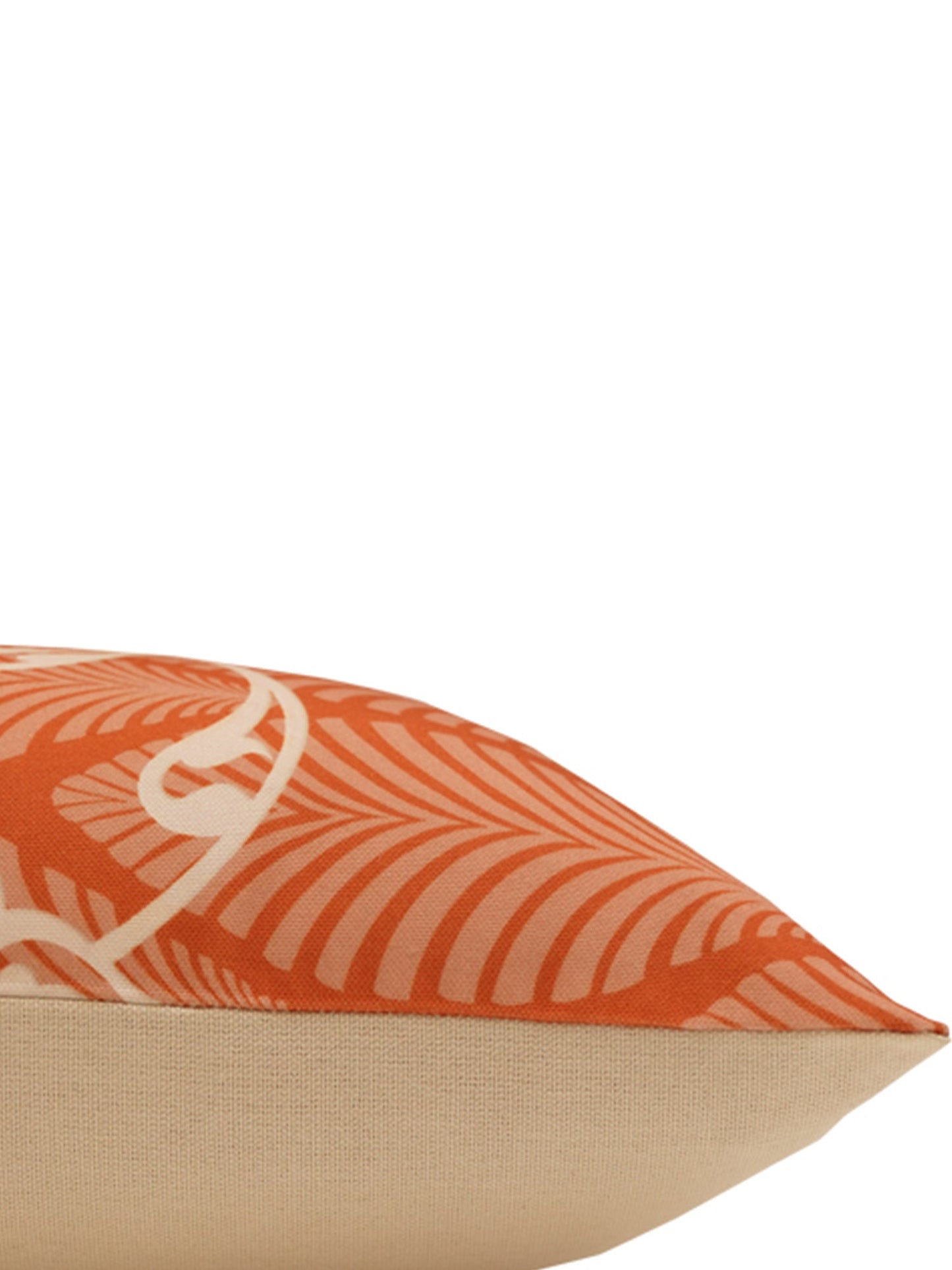 Cushion Cover Polycanvas Orange - 12" X 22"