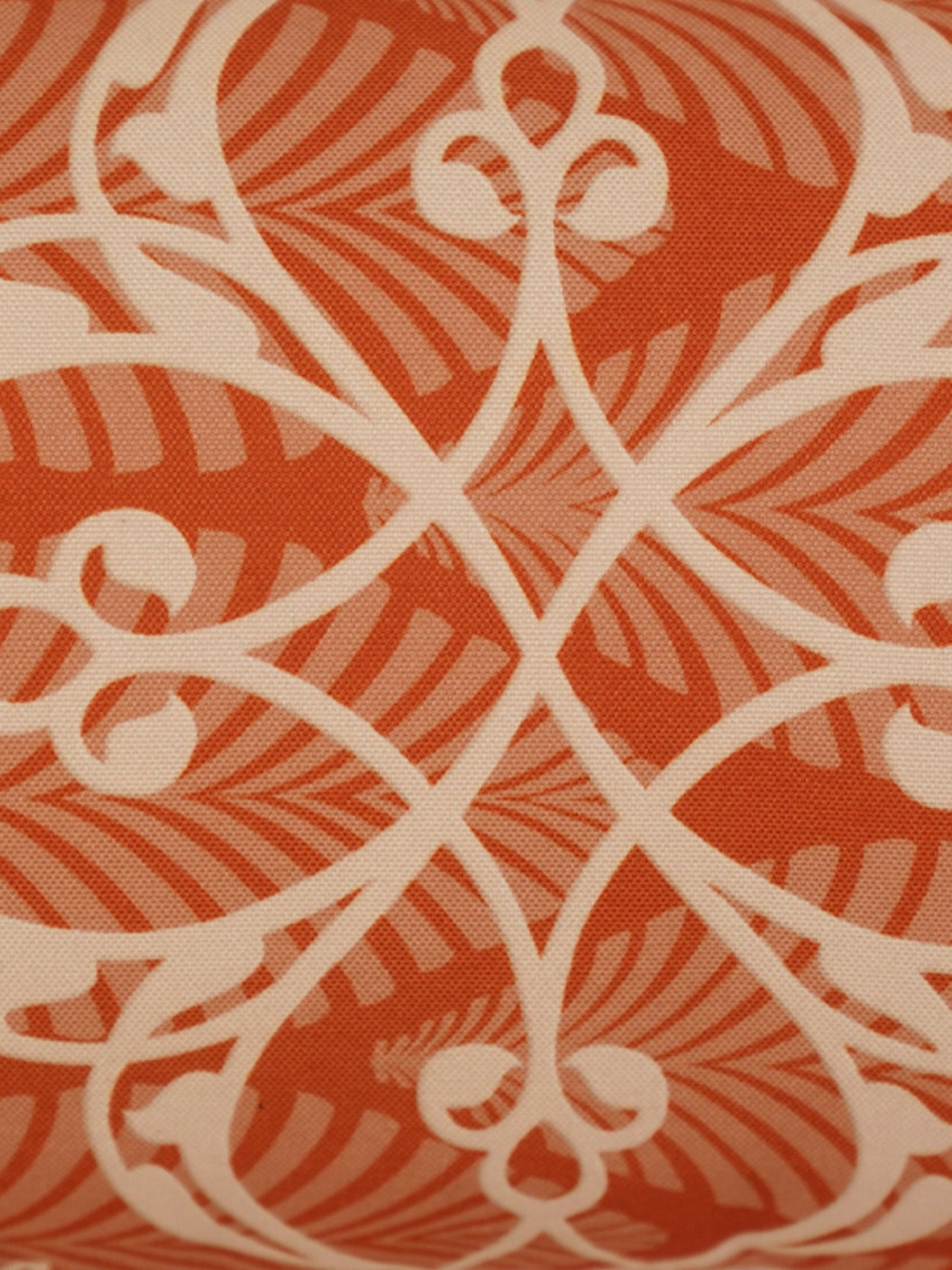 Cushion Cover Polycanvas Orange - 12" X 22"