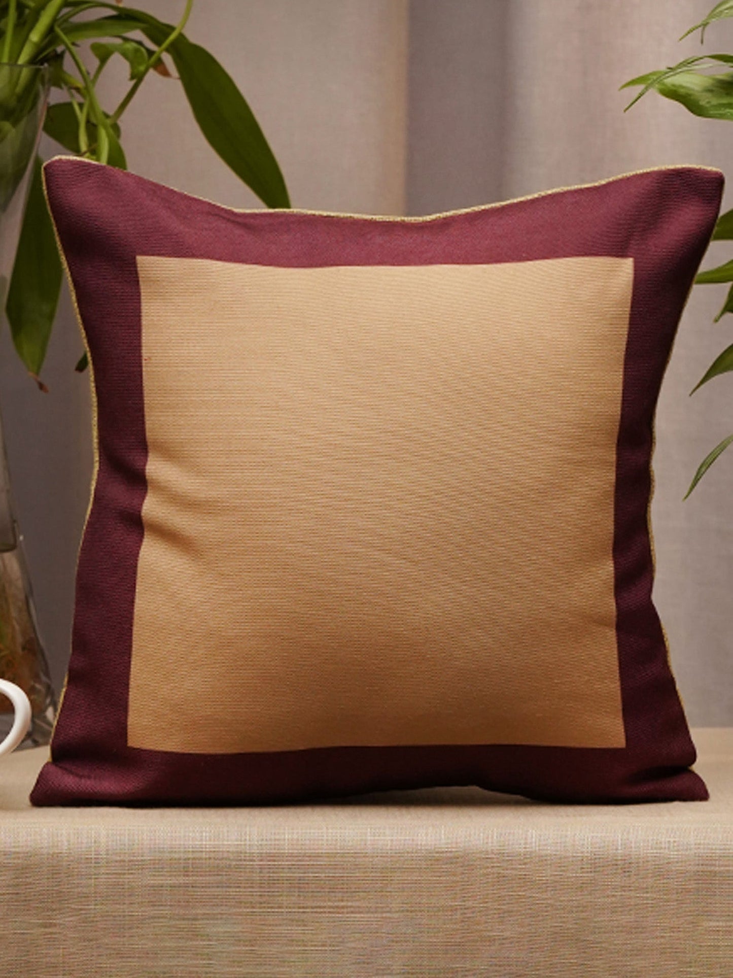 Cushion Cover Solid Polycanvas Multi Color 16"X16"