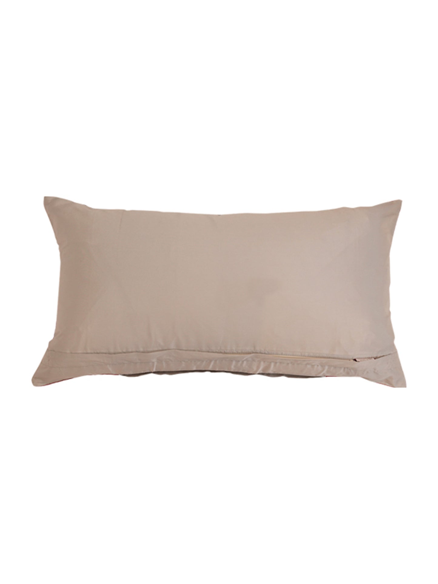 Co-ordinated Embroidered Set of 5 Cushion Cover Velvet Multi Color- 20" X 20", 16" X 16", 12" X 22"