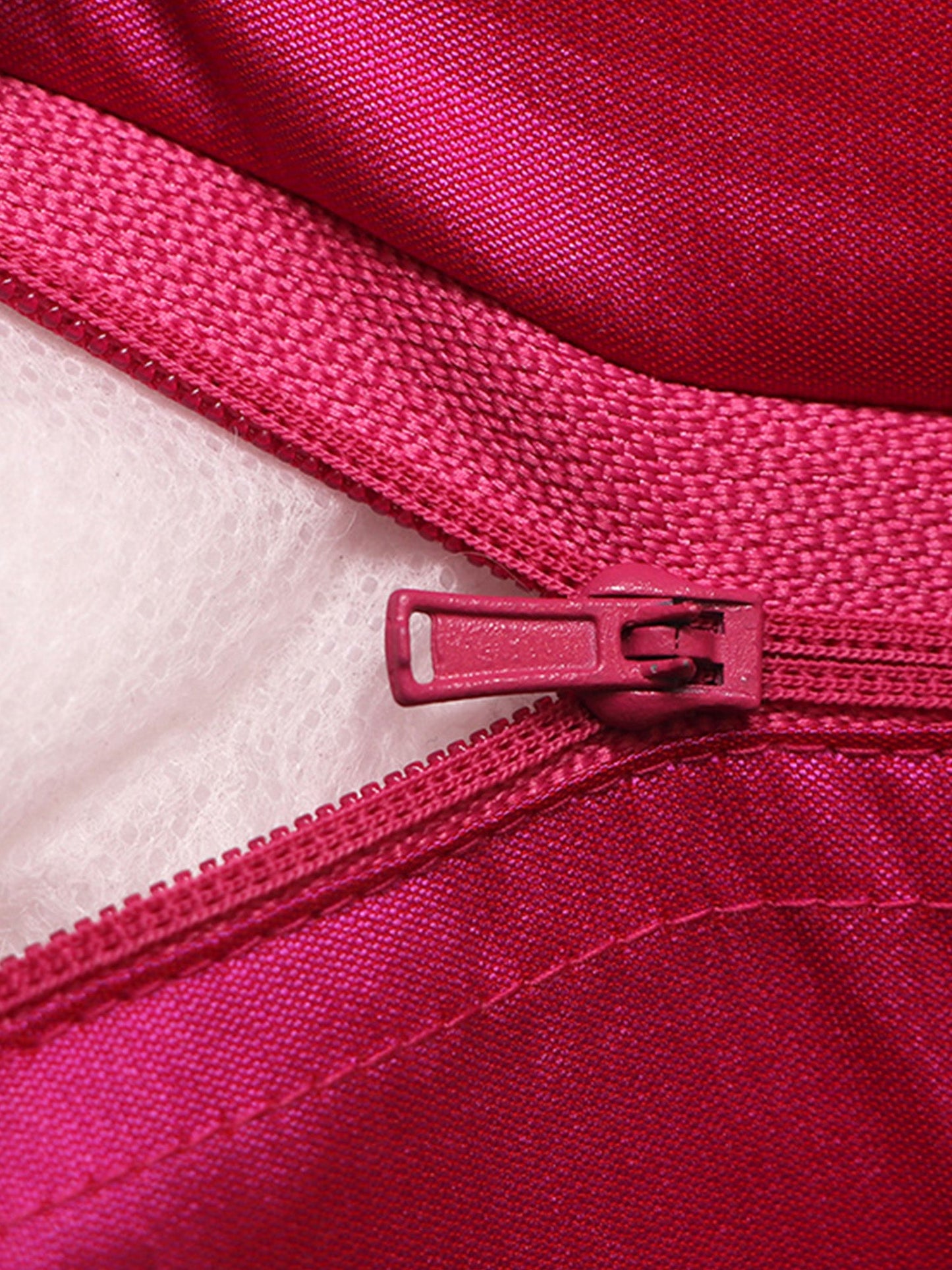 Technique Cushion Cover 100% Polyester Shell Pleated Pink - 16" X 16"