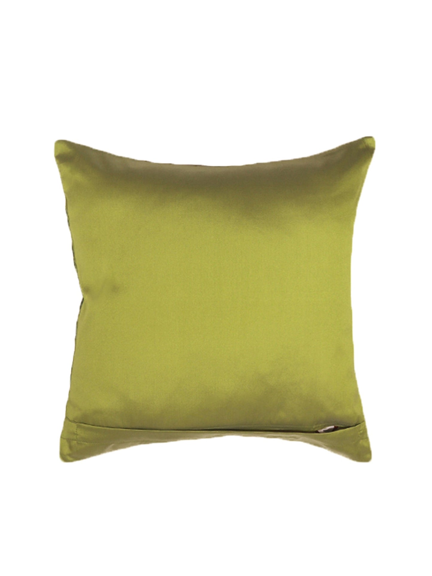 Technique Cushion Cover 100% Polyester Shell Pleated Green - 16" X 16"
