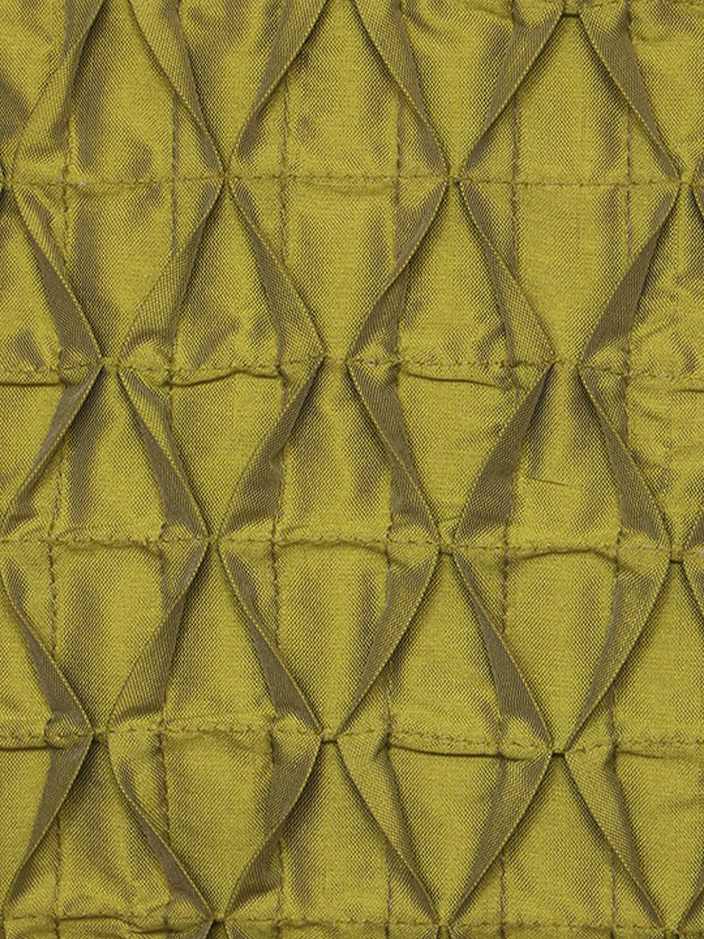 Technique Cushion Cover 100% Polyester Shell Pleated Green - 16" X 16"