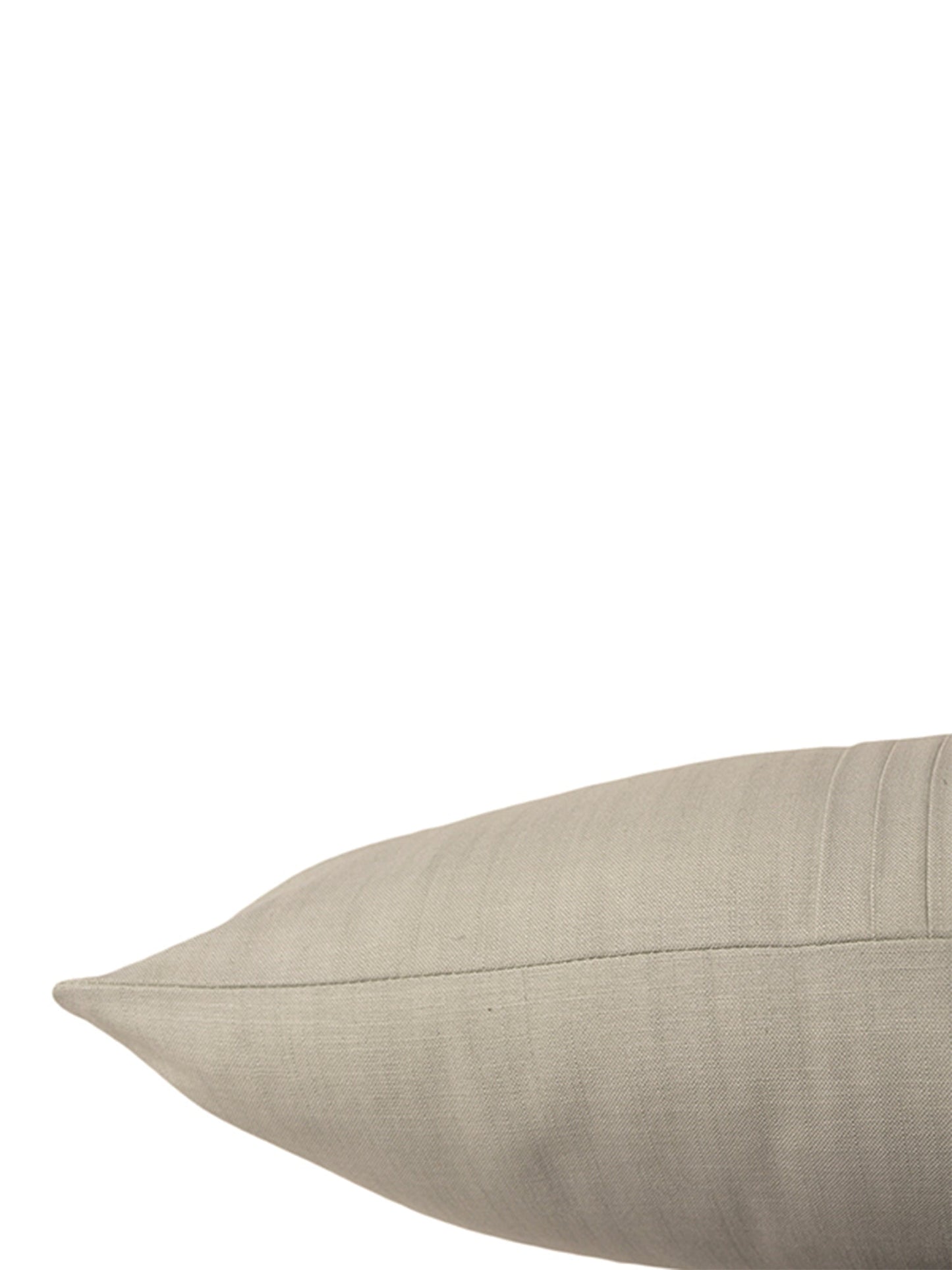 Technique Cushion Cover Cotton Blend Mint Grey - 12" X 22"