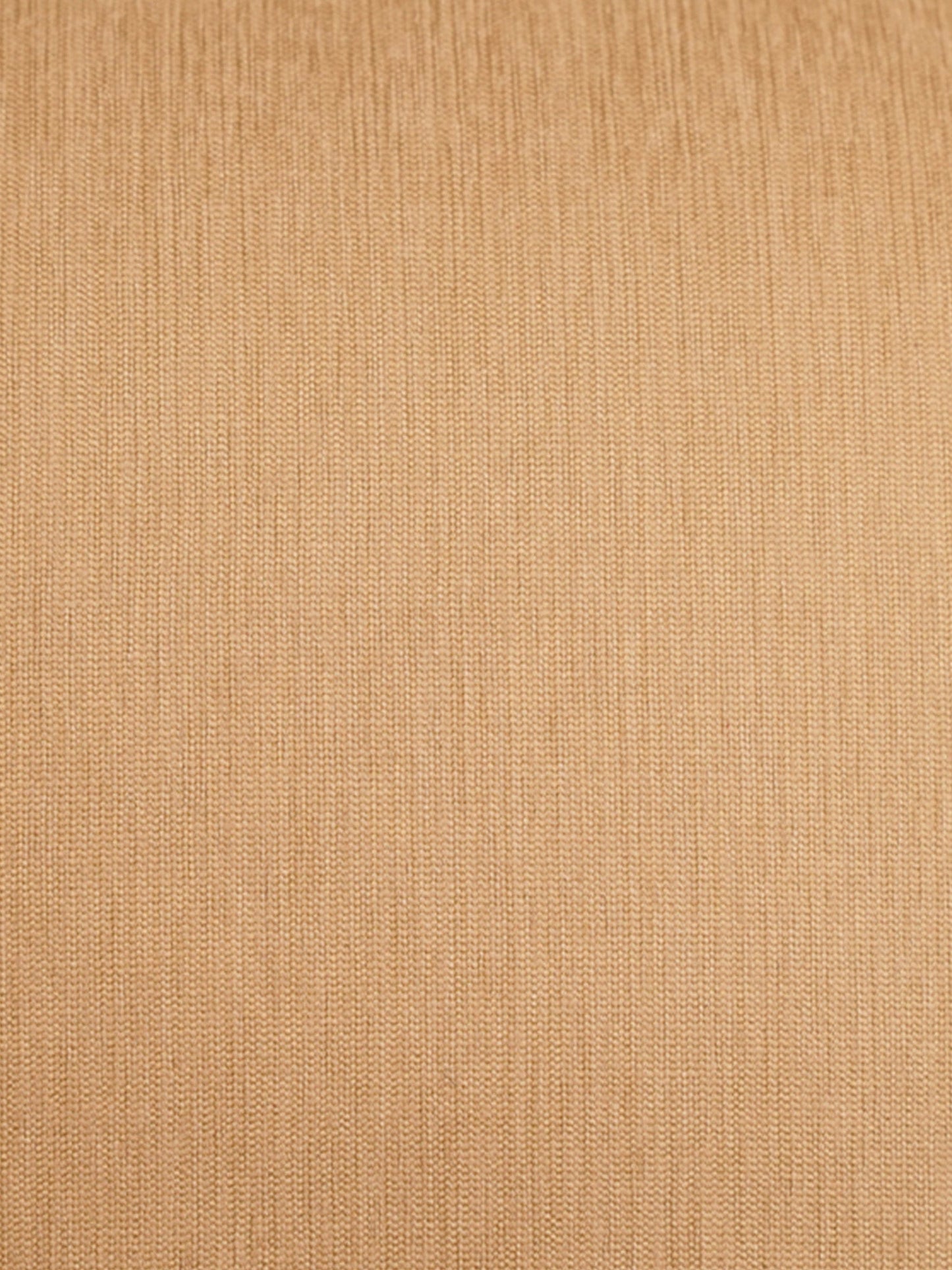 Cushion Cover Solid Polyester Blend Flange Gold 16"X16"