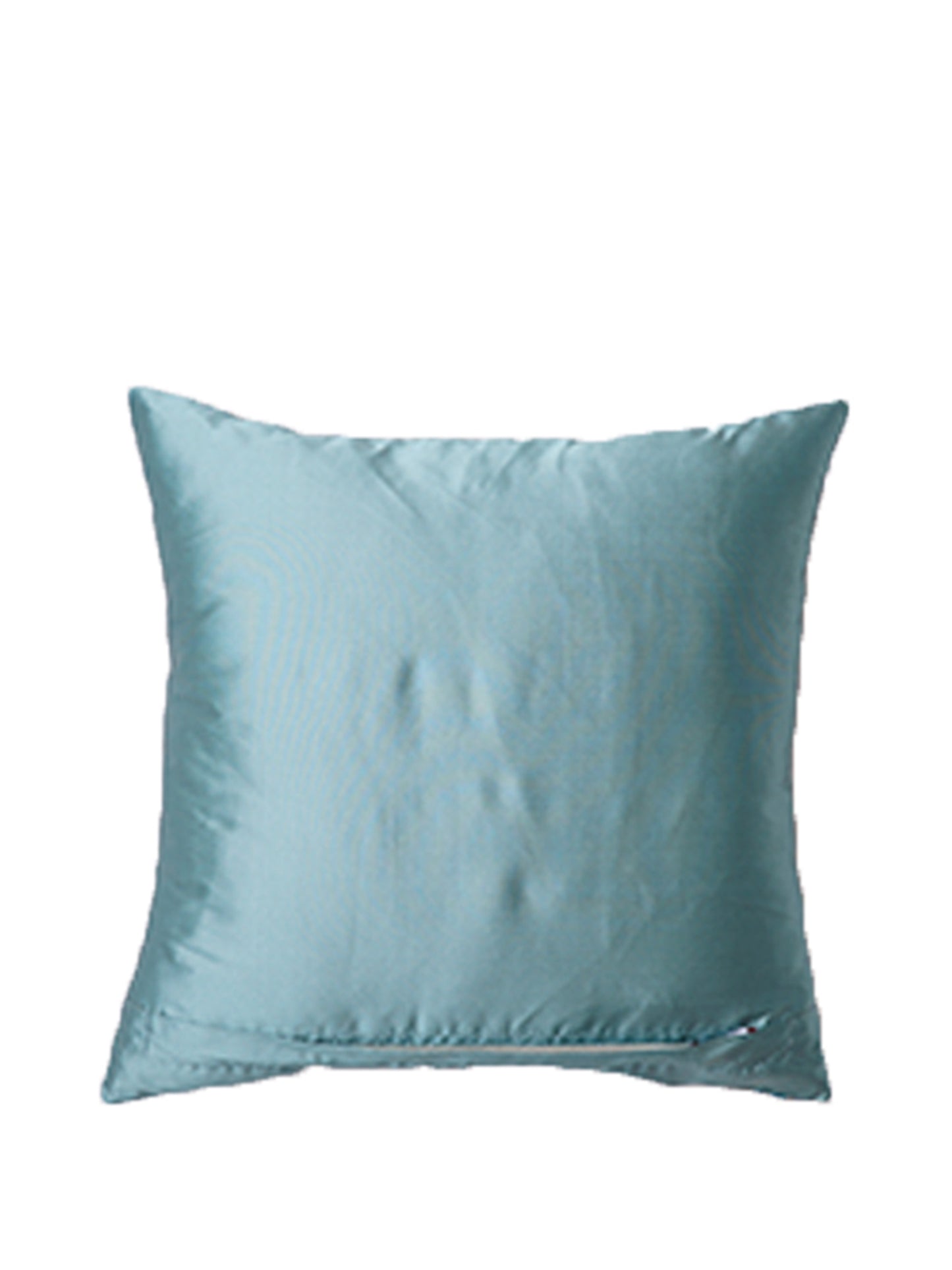 Cushion Cover 100% Polyster Floral Embroidered Teal - 16" X 16"