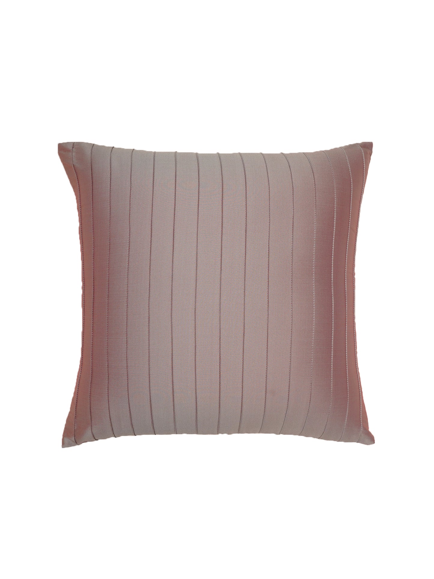 Technique Cushion Cover Pintuck Polyester Grey - 16" X 16"