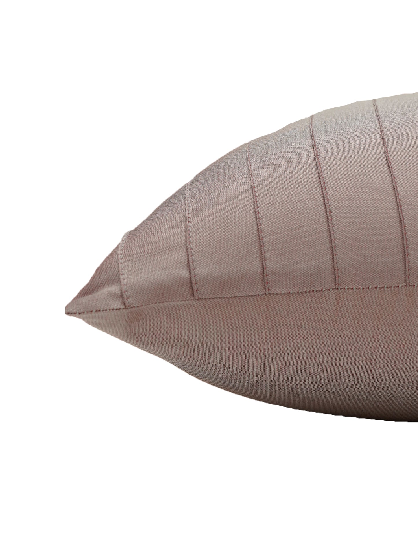 Technique Cushion Cover Pintuck Polyester Grey - 16" X 16"