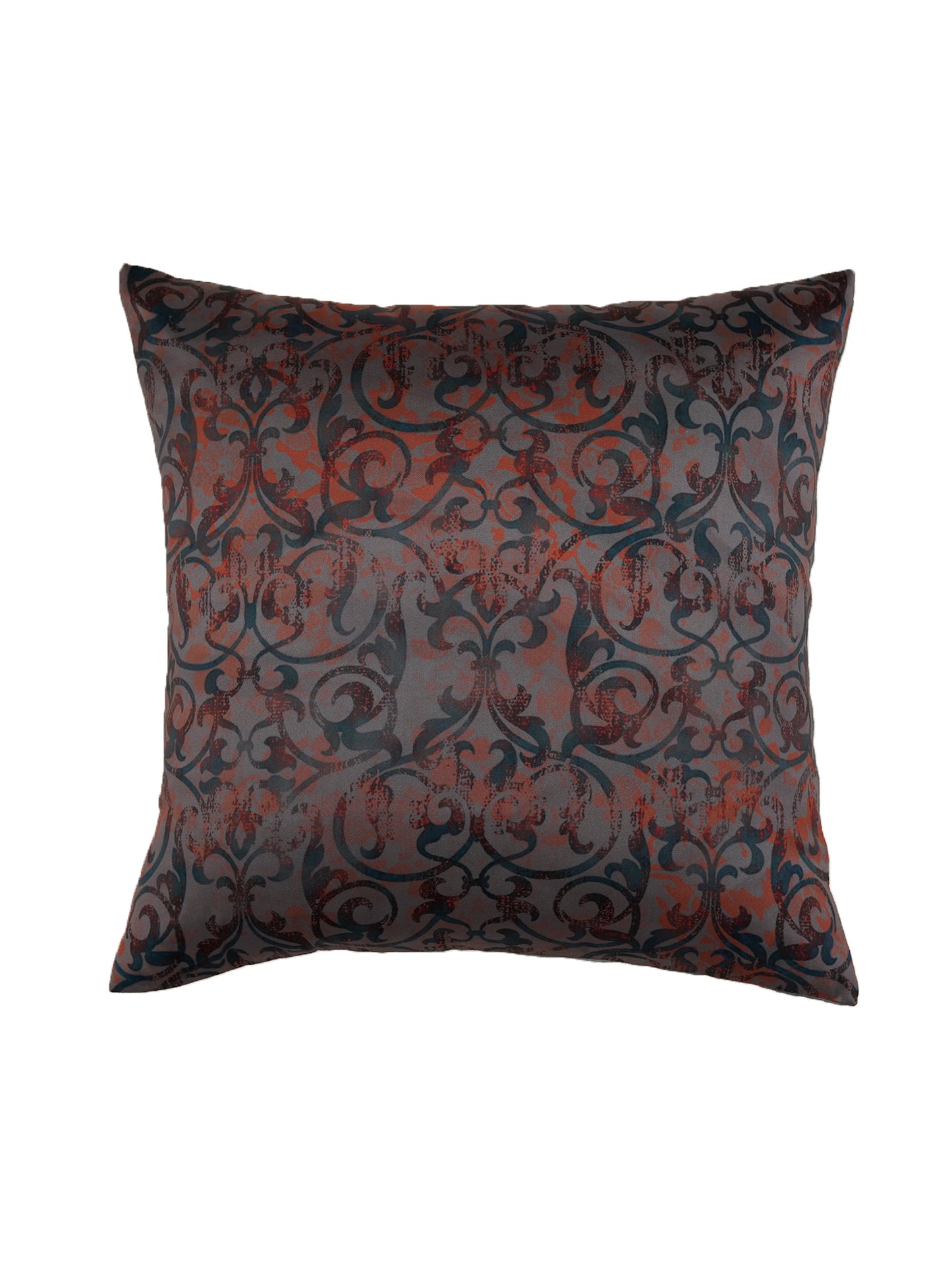 Cushion Cover Taffeta Modern Damask Multi - 16" X 16"