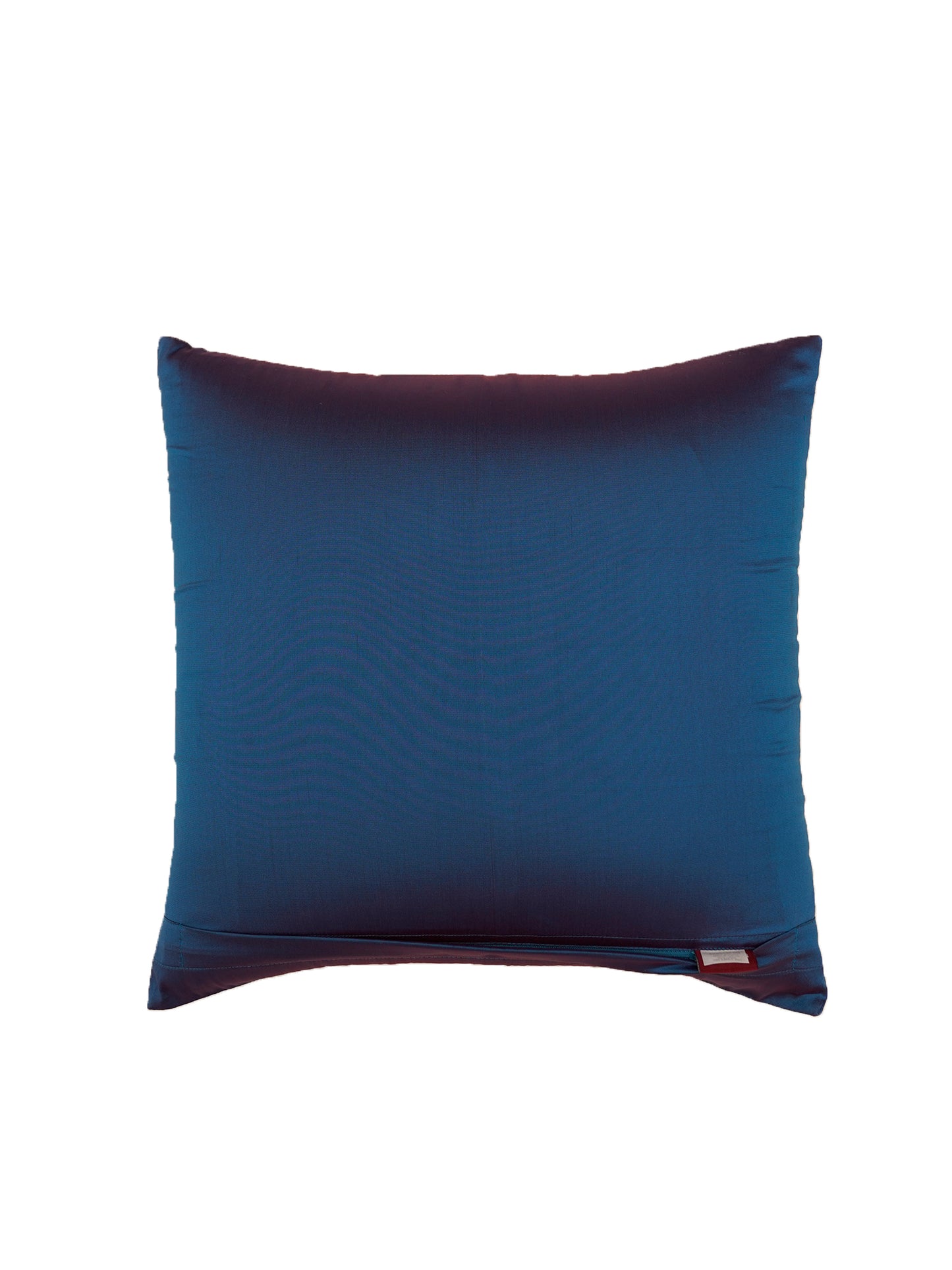 Cushion Cover Polycanvas Abstract Orange Blue - 16" X 16"