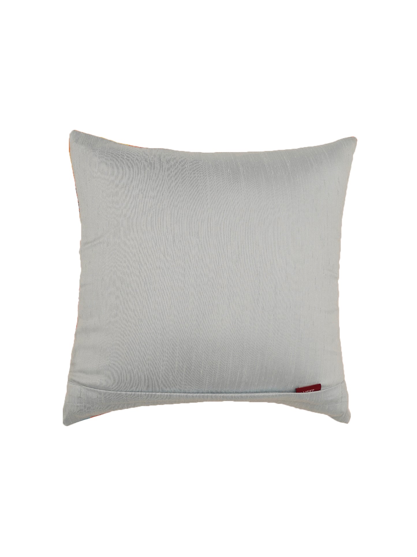 Cushion Cover Polycanvas Watercolor Floral Ocher Grey - 16" X 16"