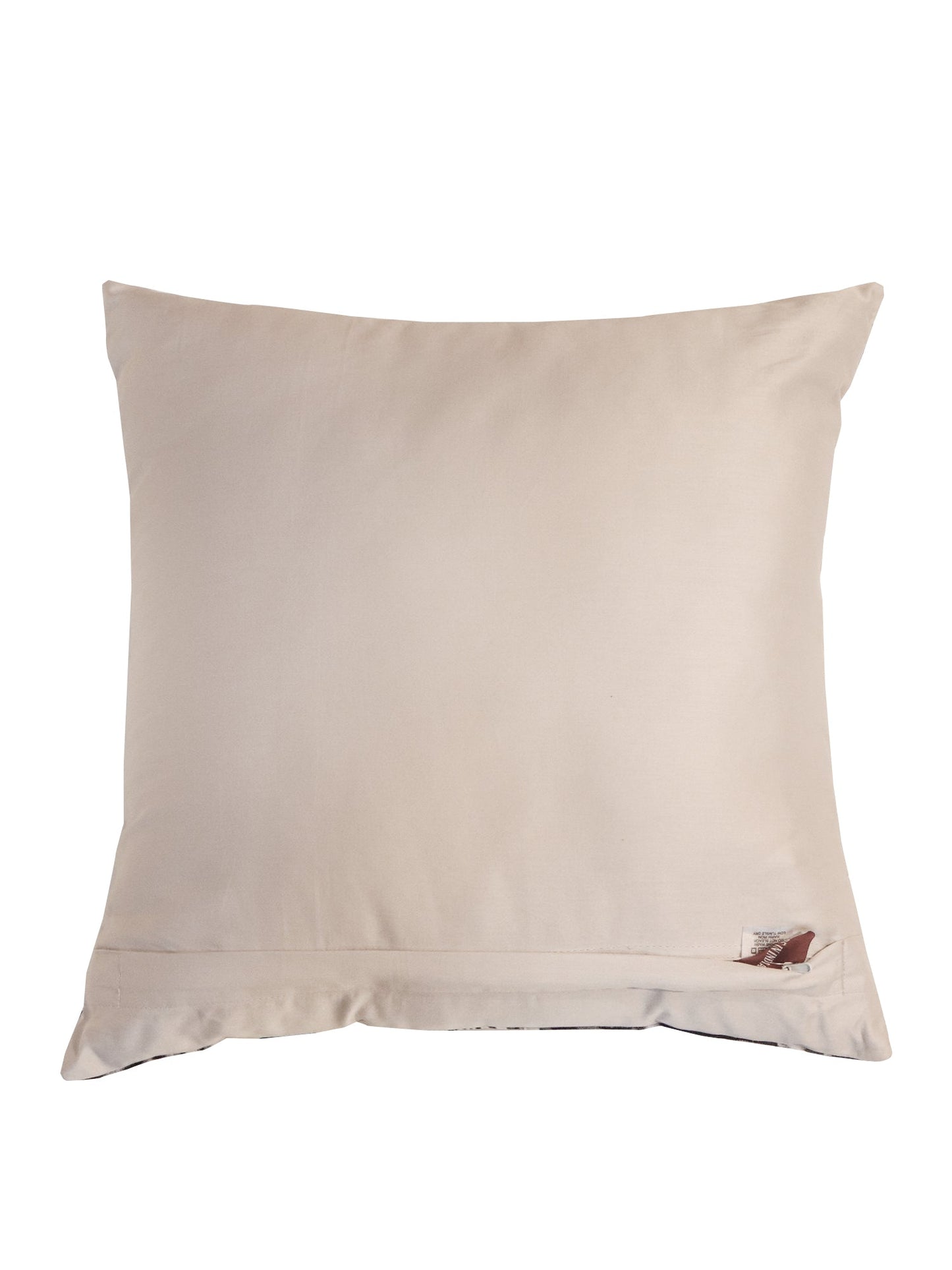 Cushion Cover Poly Canvas Animal Print - 16X16
