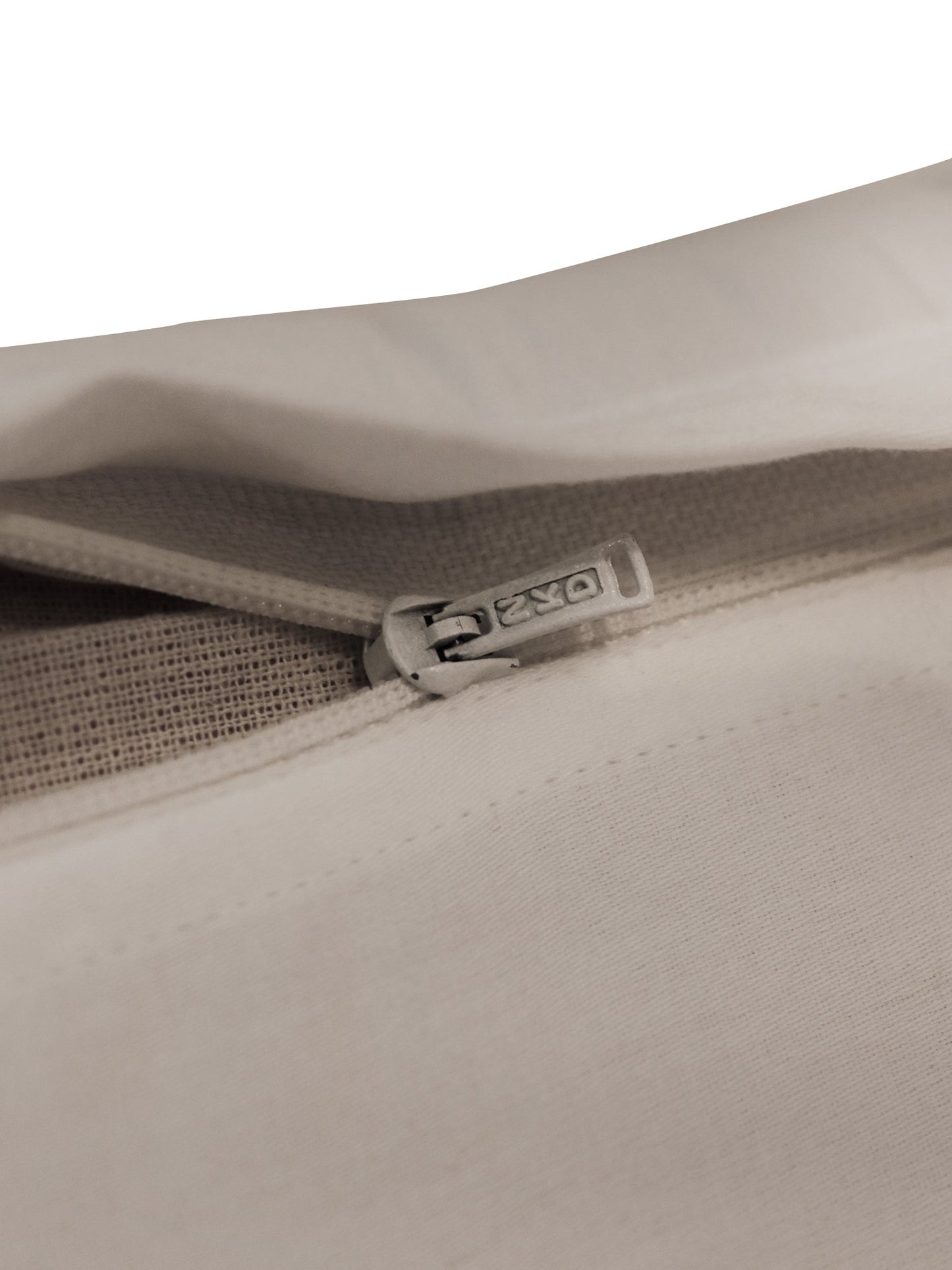 Cushion Cover 100% Cotton 520TC Pleated White - 16X16