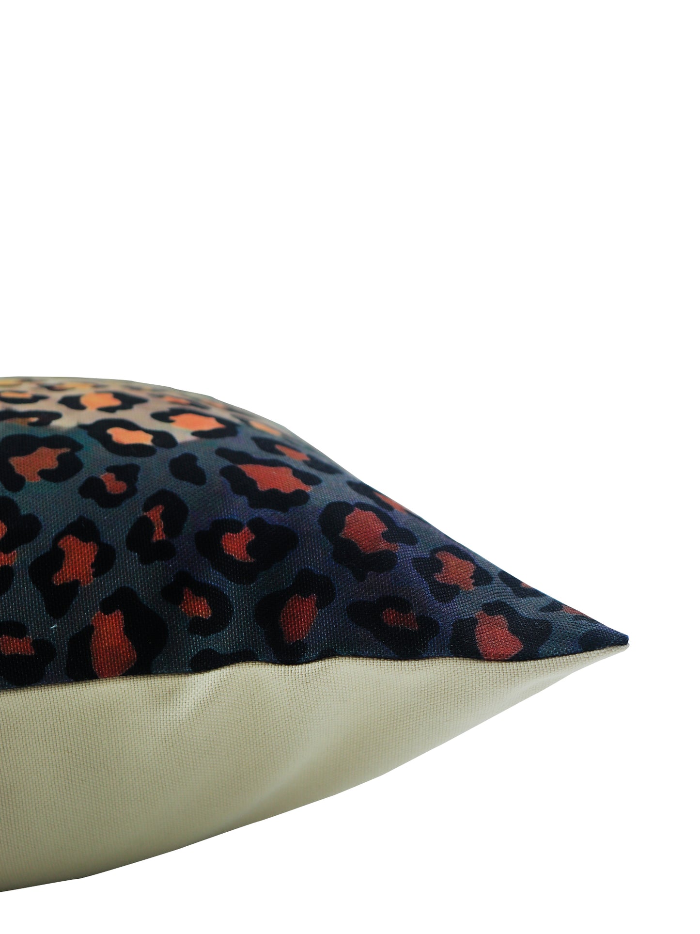 Cushion Cover Poly Canvas Cord Work Multi - 16"X16"