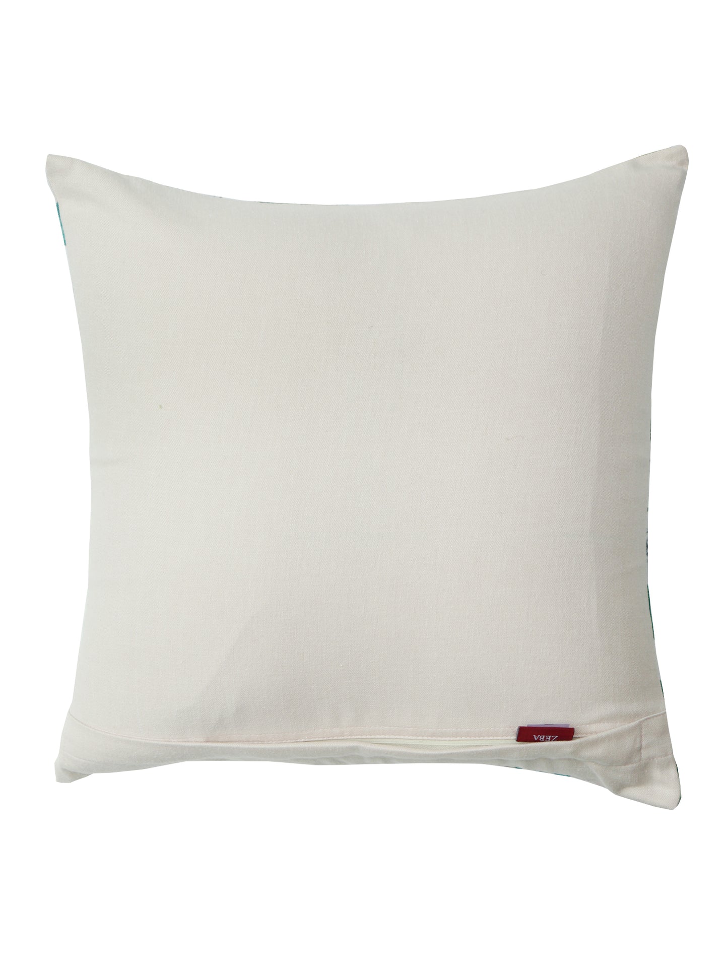 Co-ordinated Cushion Covers Set Of 5 Cotton Blend & Poly canvas Printed, Embroidered Multi- 16X16