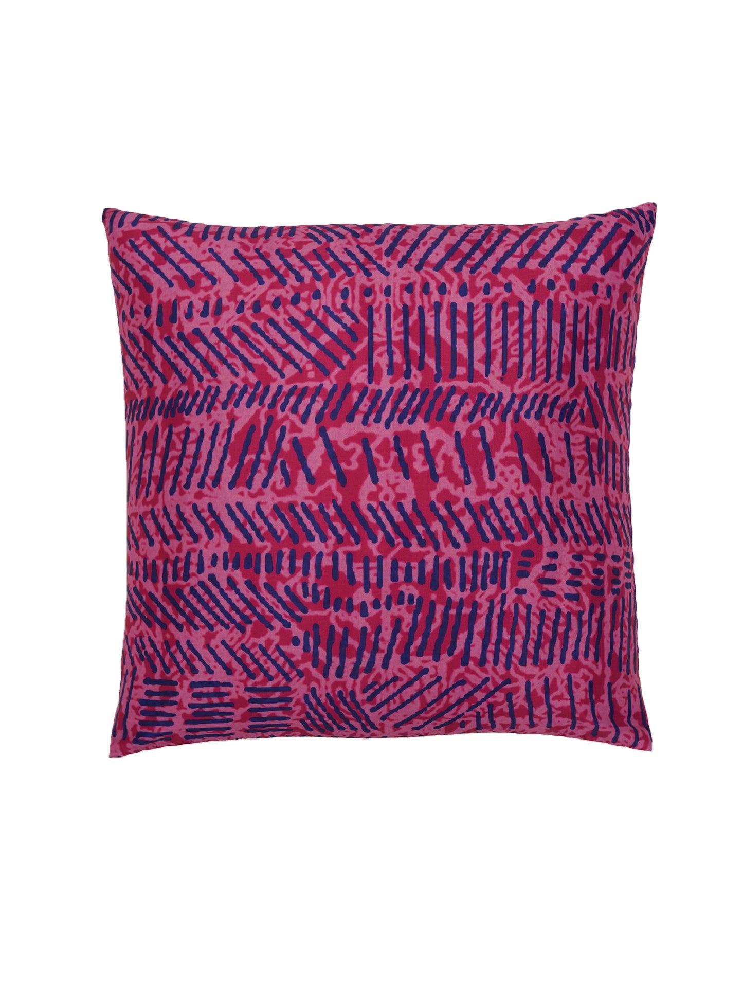 Cushion Covers Set of 3 Polycanvas Printed Painted Abstract Multi - 16" X 16"