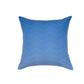 Cushion Cover Poly Canvas Digital Print Blue - 24"X24"