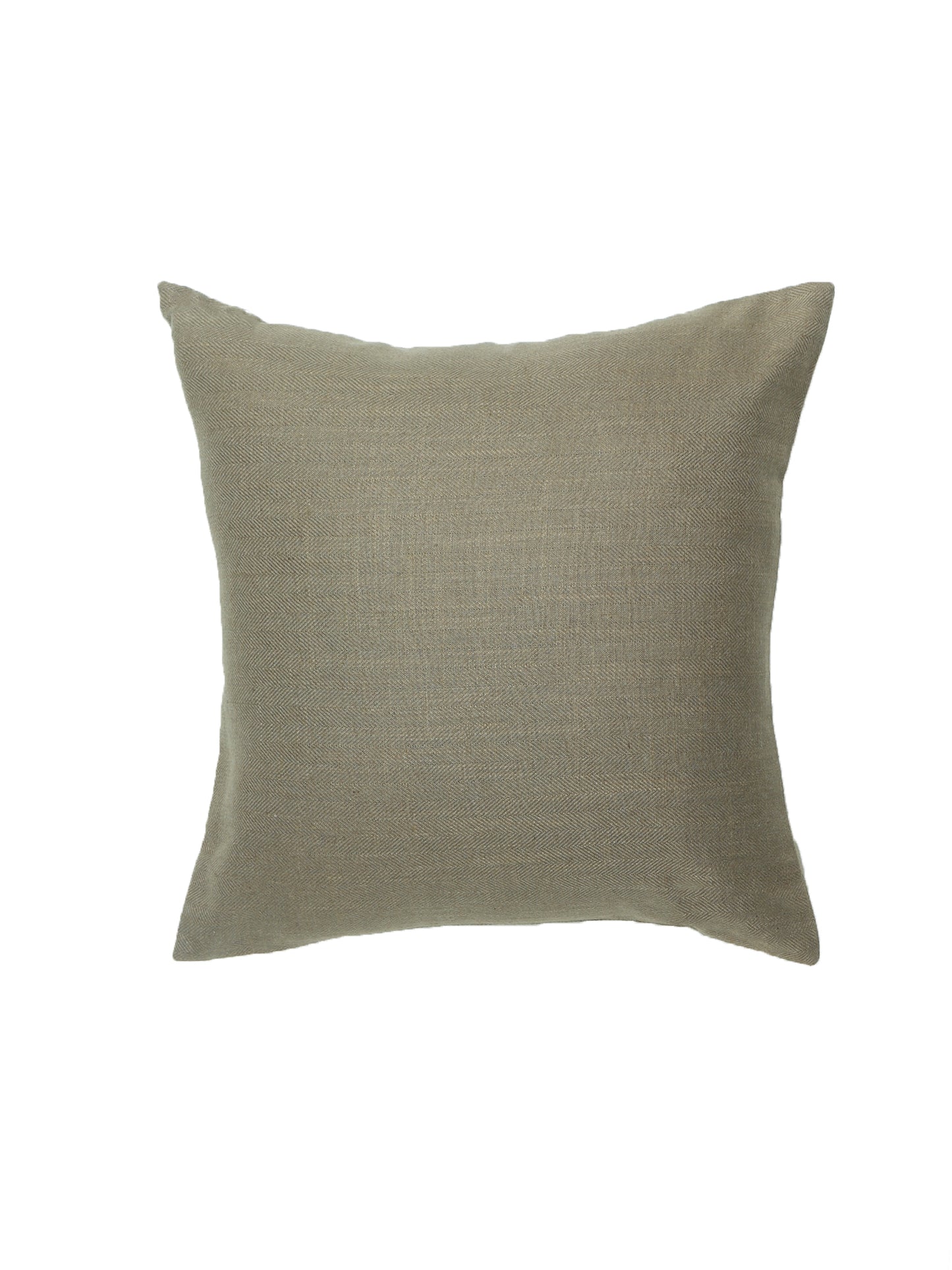 Cushion Cover Cotton Blend Solid Brown - 16" X 16"