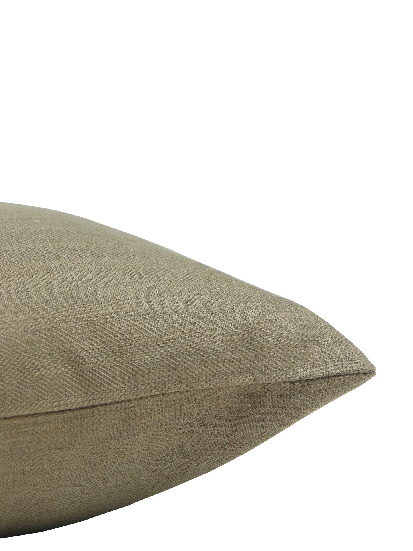 Cushion Cover Cotton Blend Solid Brown - 16" X 16"